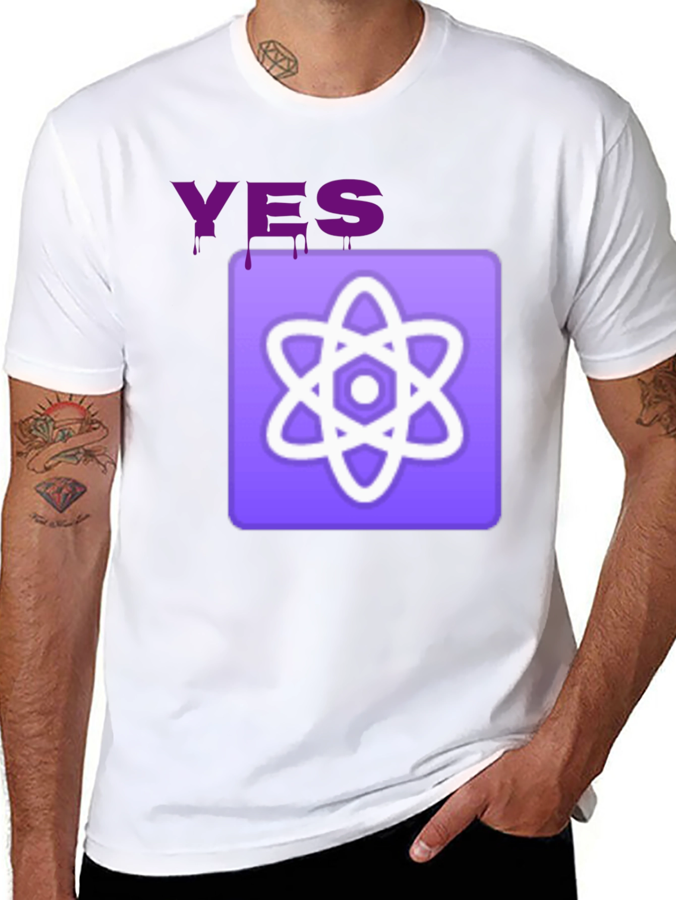 ReactJS Yes T-Shirt - Code Lovers Tee