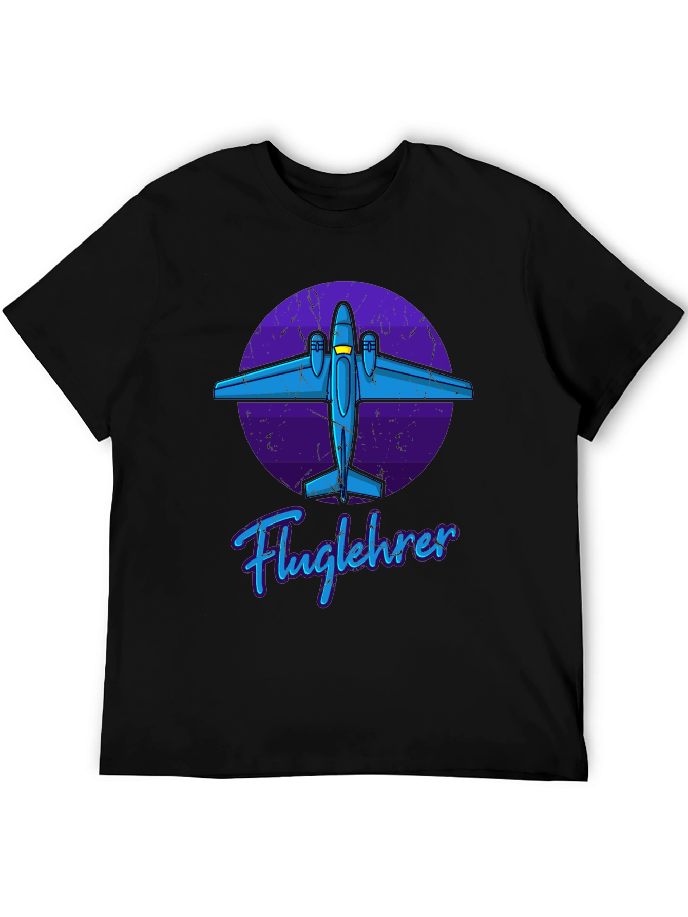 Fluglehrer Airplane T-Shirt - Pilot Instructor Tee