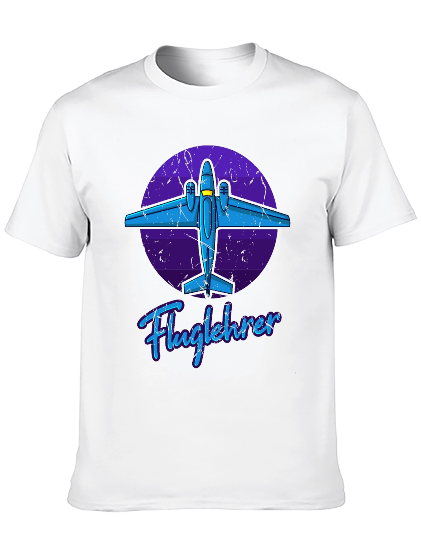 Fluglehrer Airplane T-Shirt - Pilot Instructor Tee