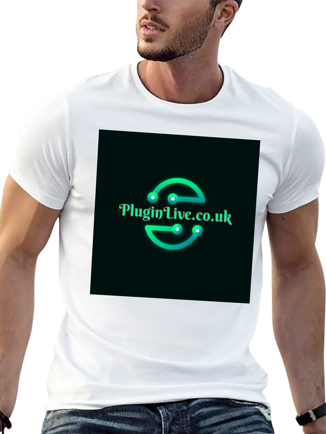 Plugin Live Black Graphic Tee