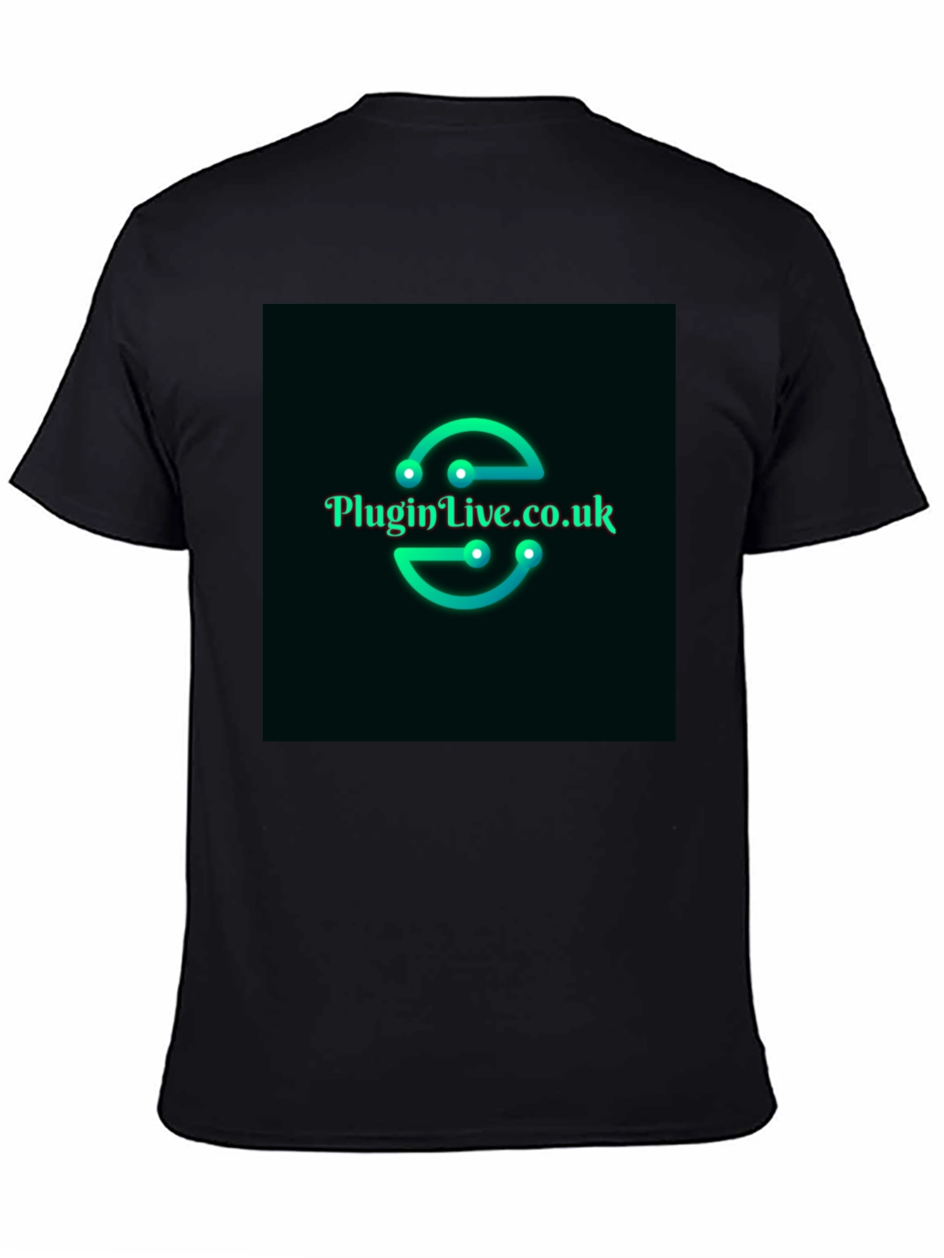 Plugin Live Black Graphic Tee