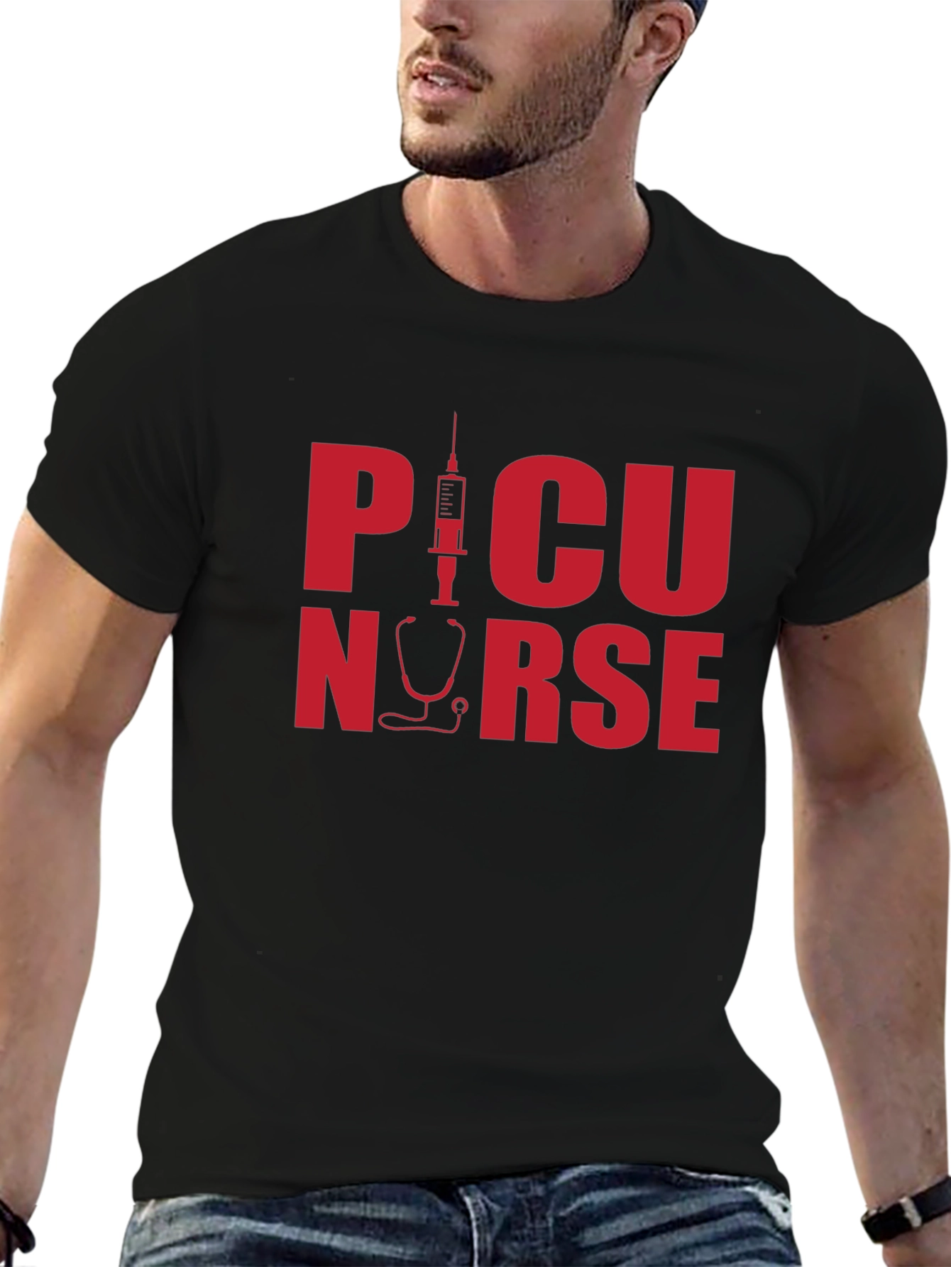 PCU Nurse Graphic T-Shirt - Medical Profession Apparel
