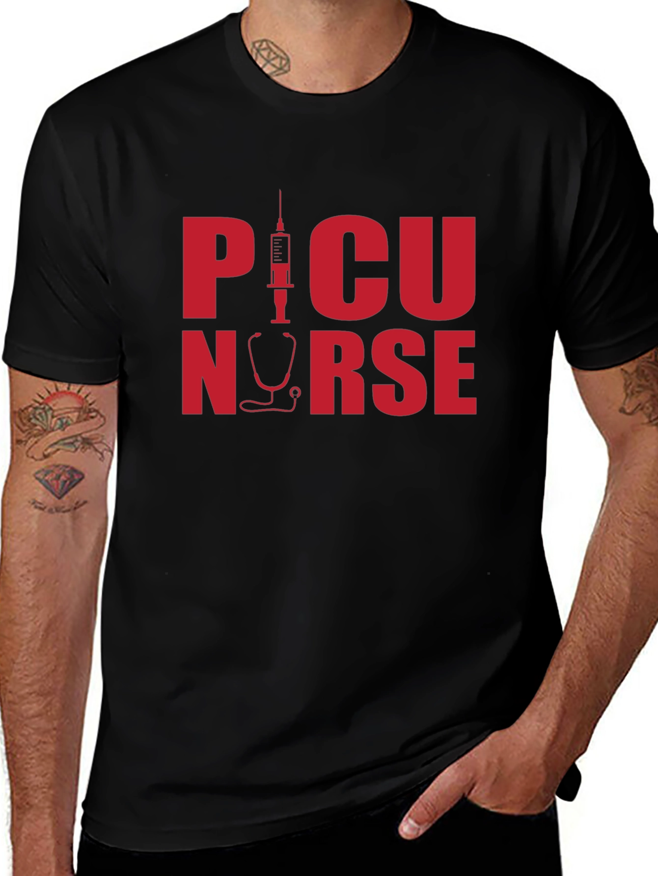 PCU Nurse Graphic T-Shirt - Medical Profession Apparel