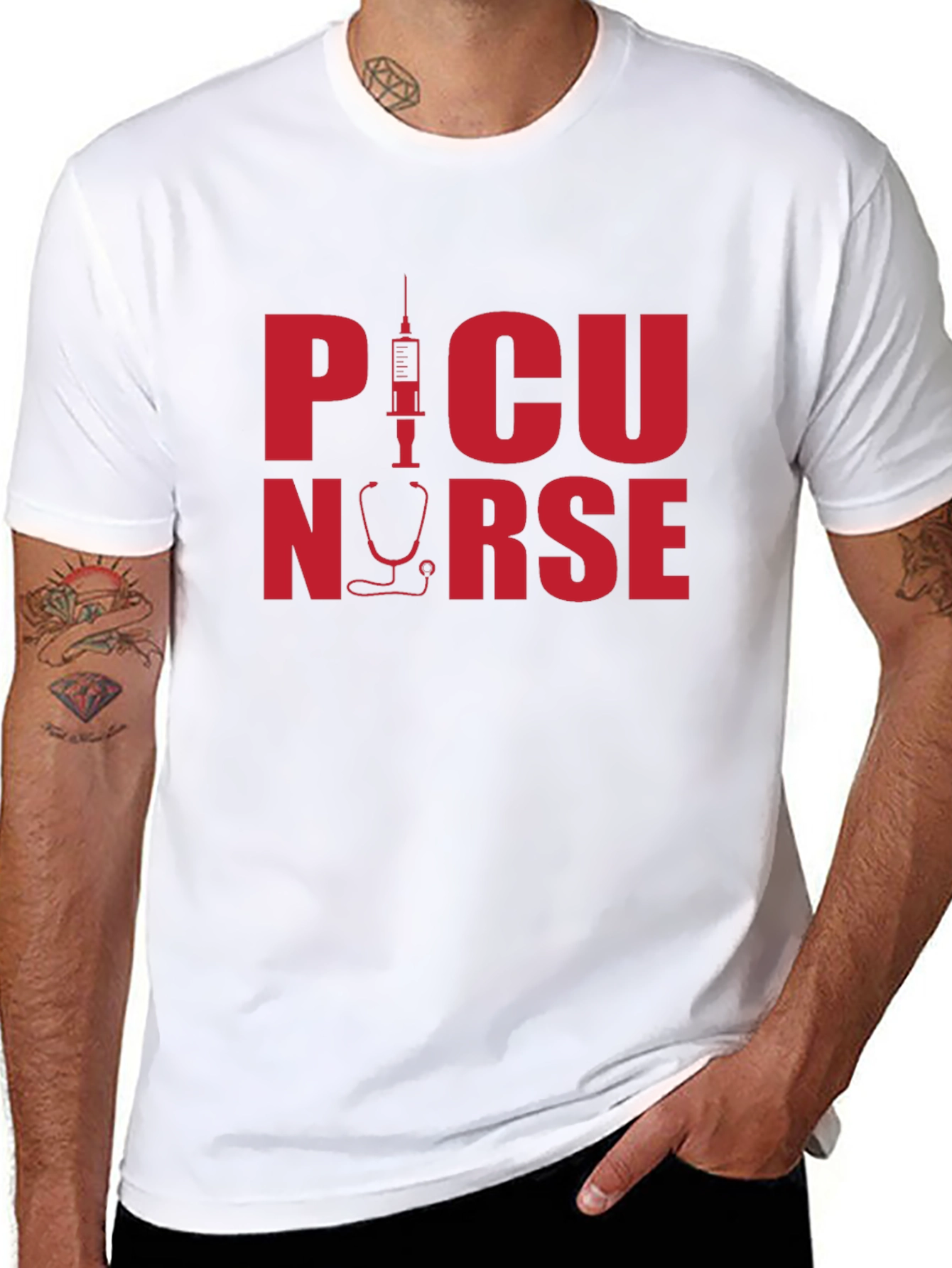 PCU Nurse Graphic T-Shirt - Medical Profession Apparel