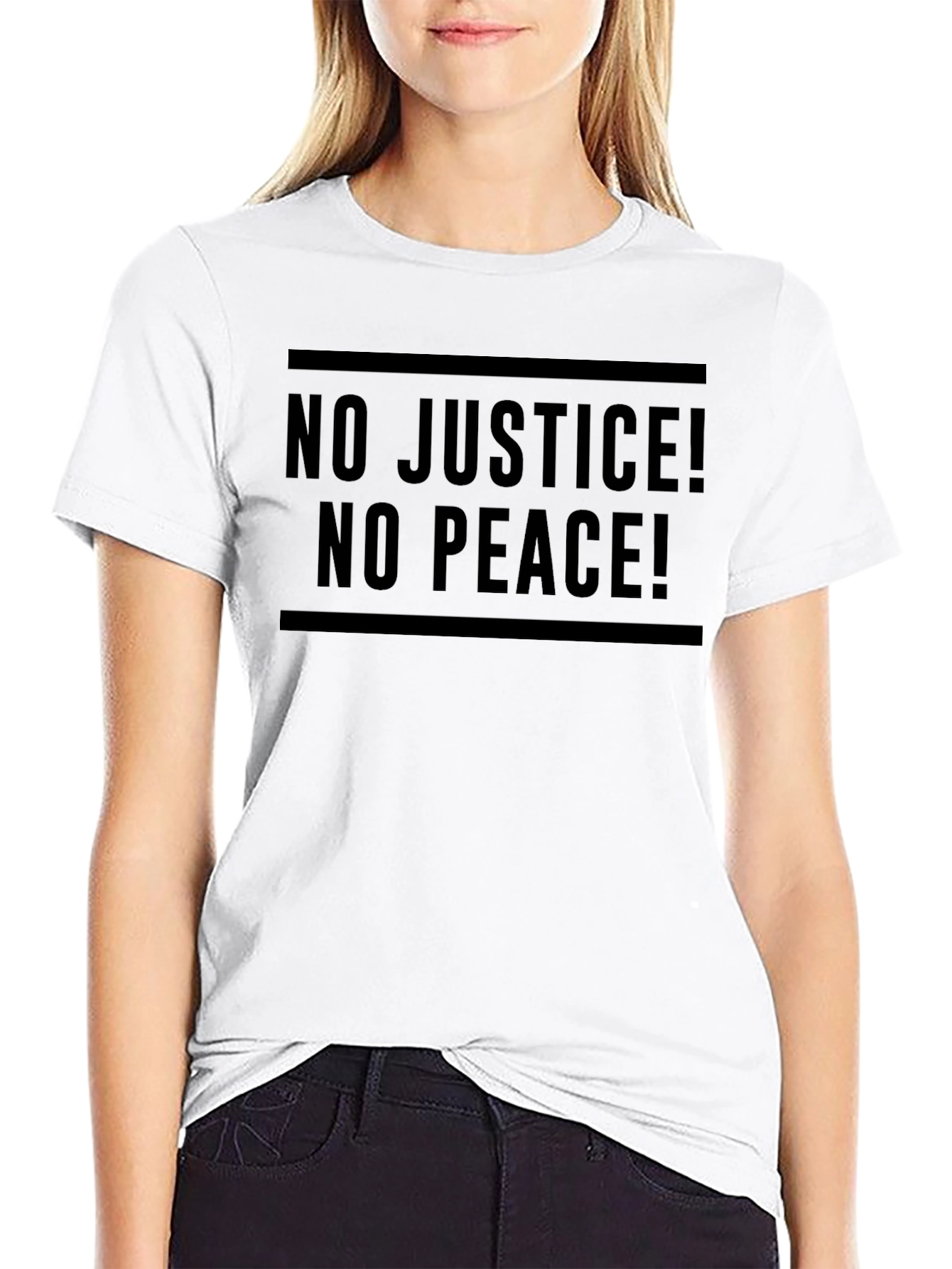 No Justice No Peace Graphic Tee