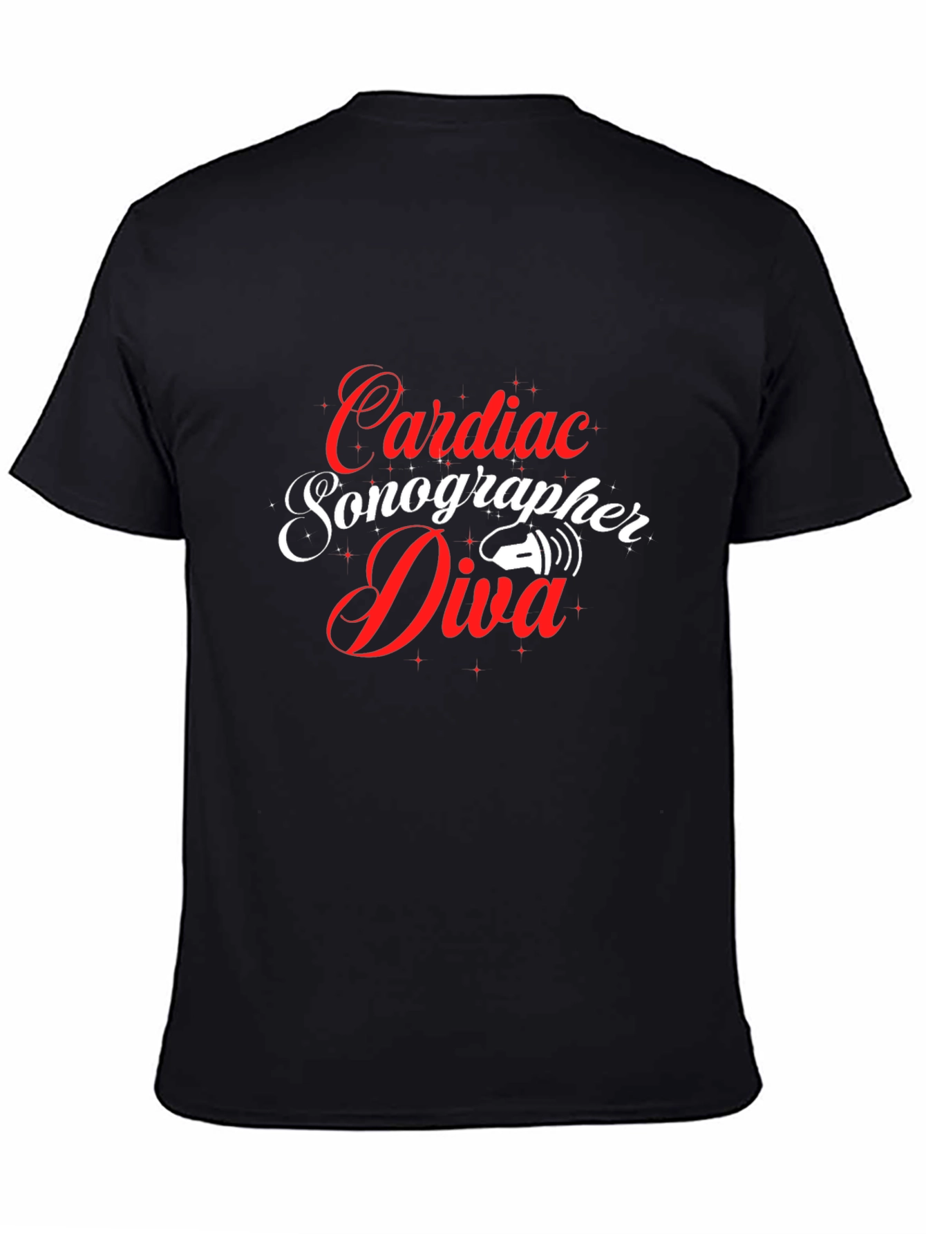 Cardiac Sonographer Diva Graphic Tee