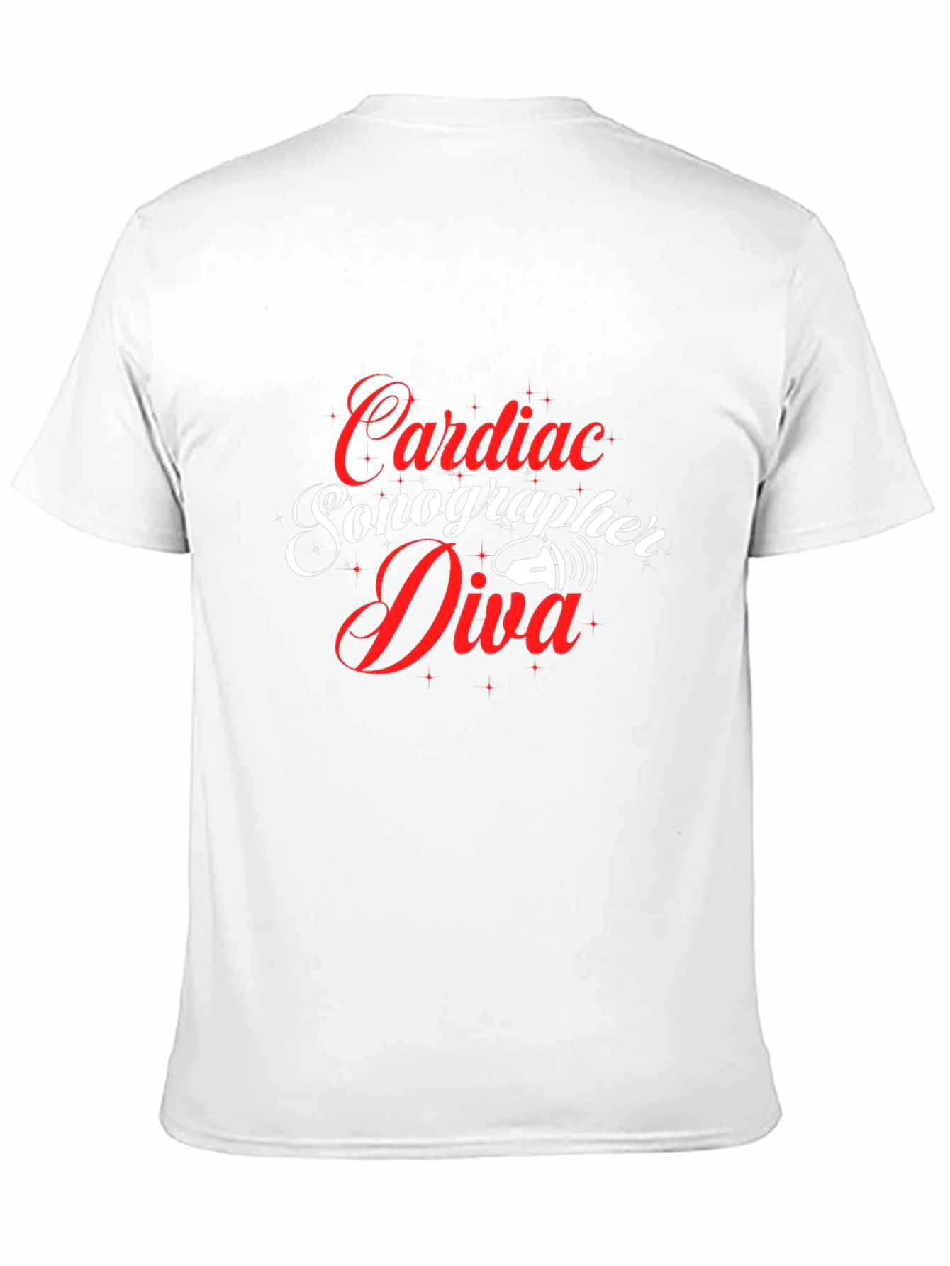 Cardiac Sonographer Diva Graphic Tee