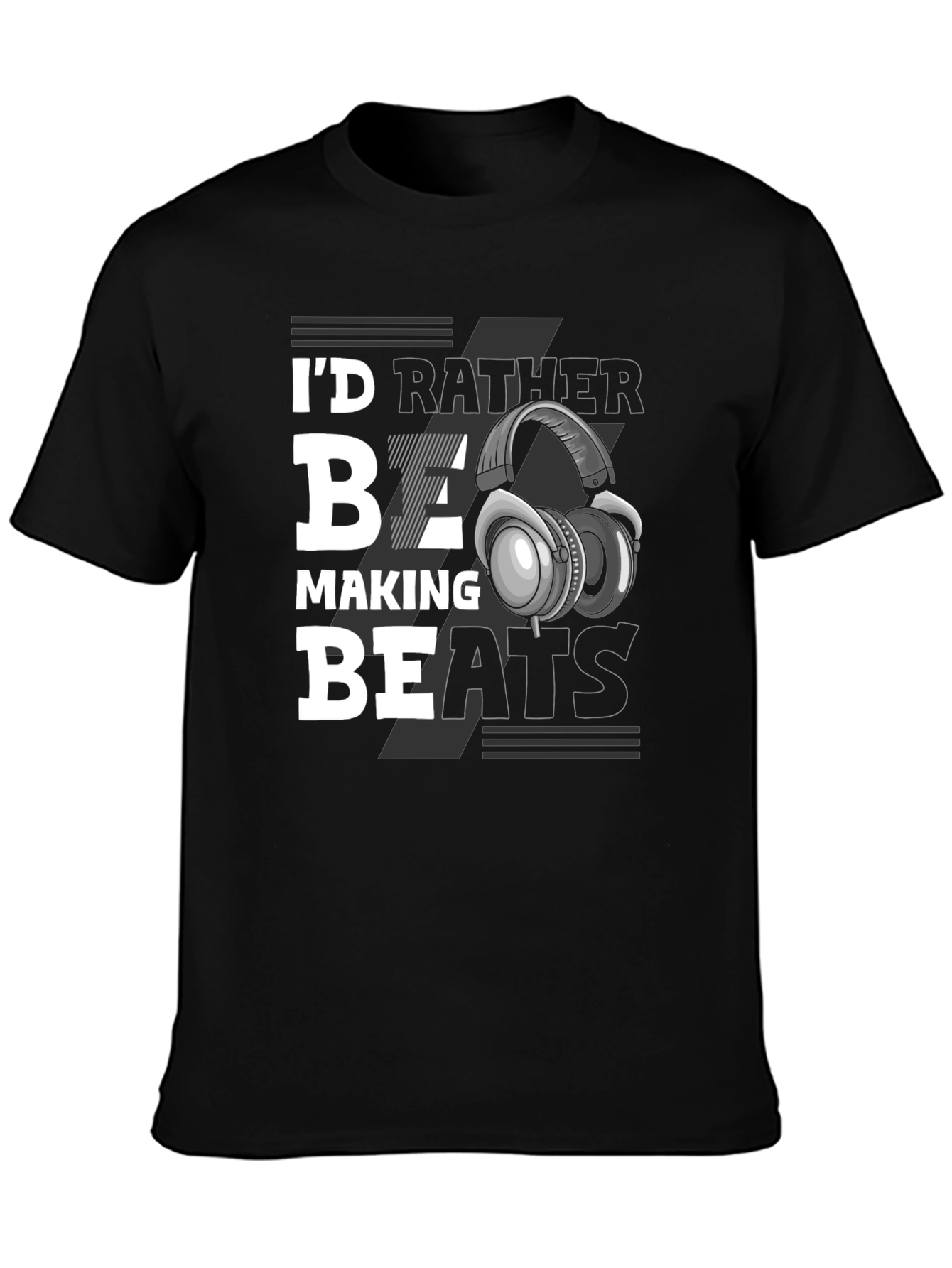 Id Rather Be Making Beats Graphic Tee