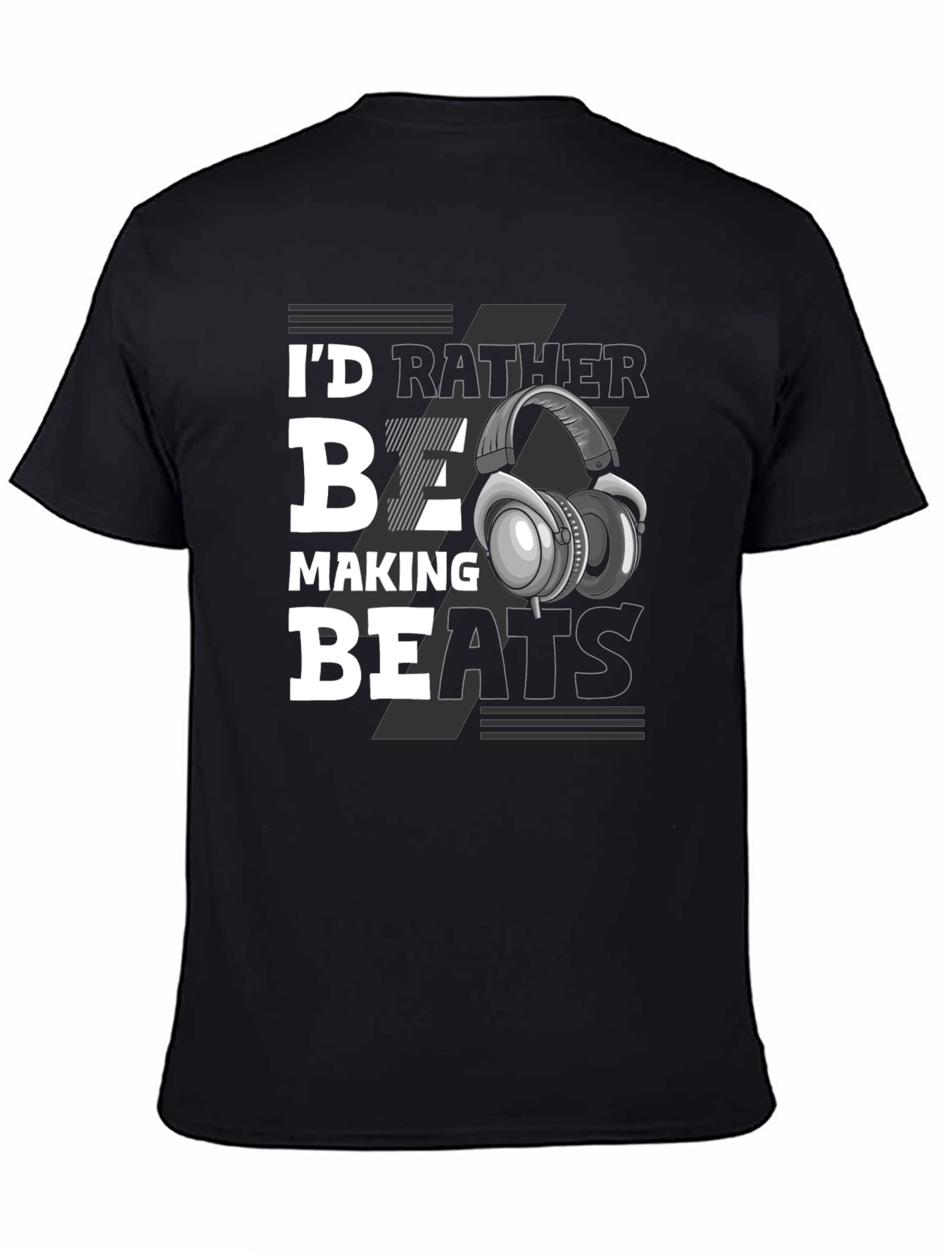 Id Rather Be Making Beats Graphic Tee