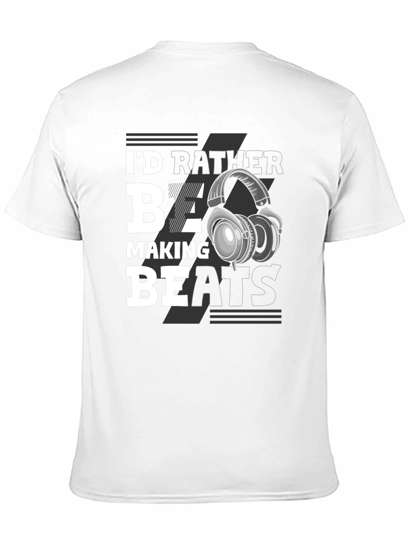 Id Rather Be Making Beats Graphic Tee
