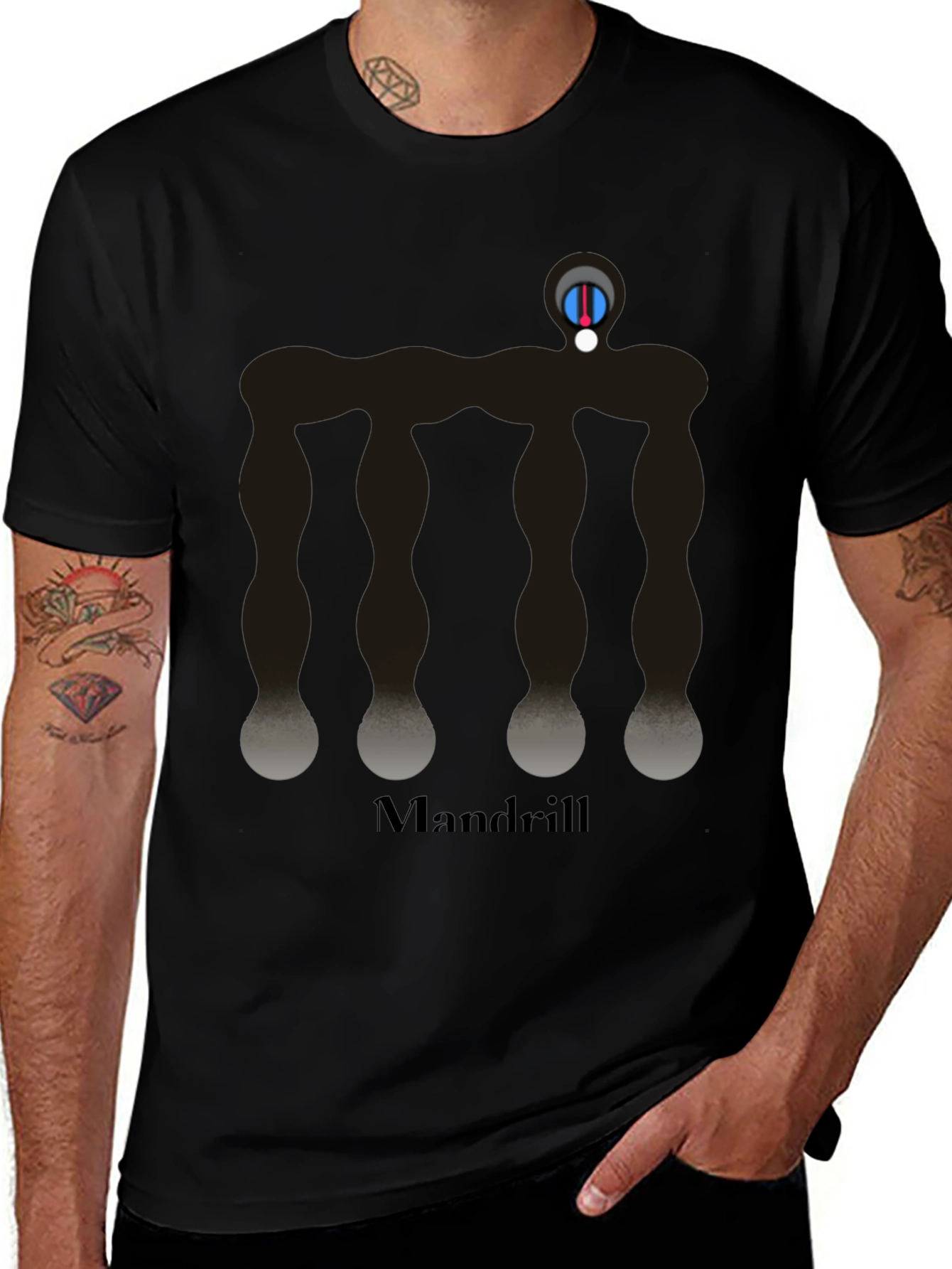 Mandrill Inspired Graphic Tee - Unique Design
