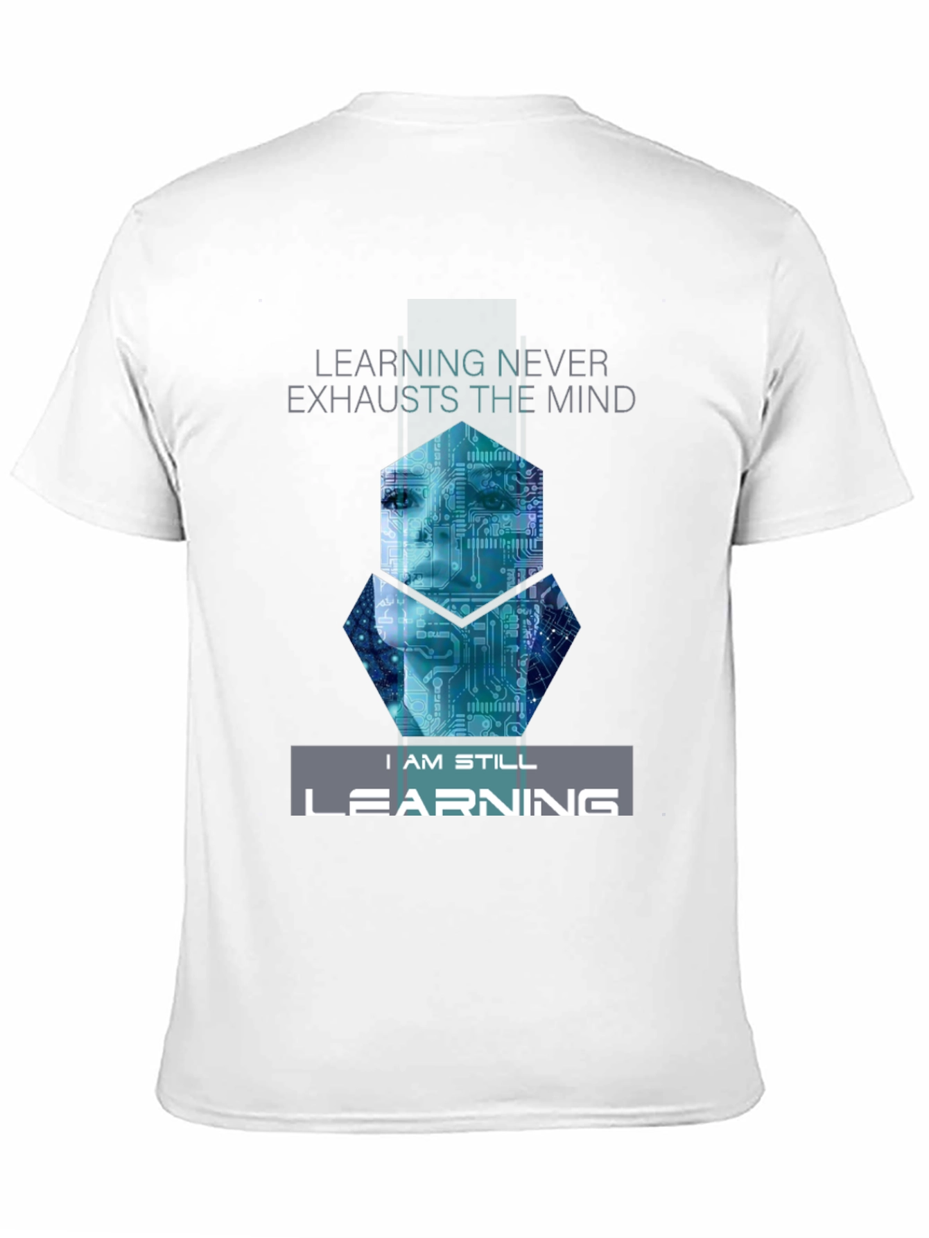 Learning Never Exhausts Mind T-Shirt