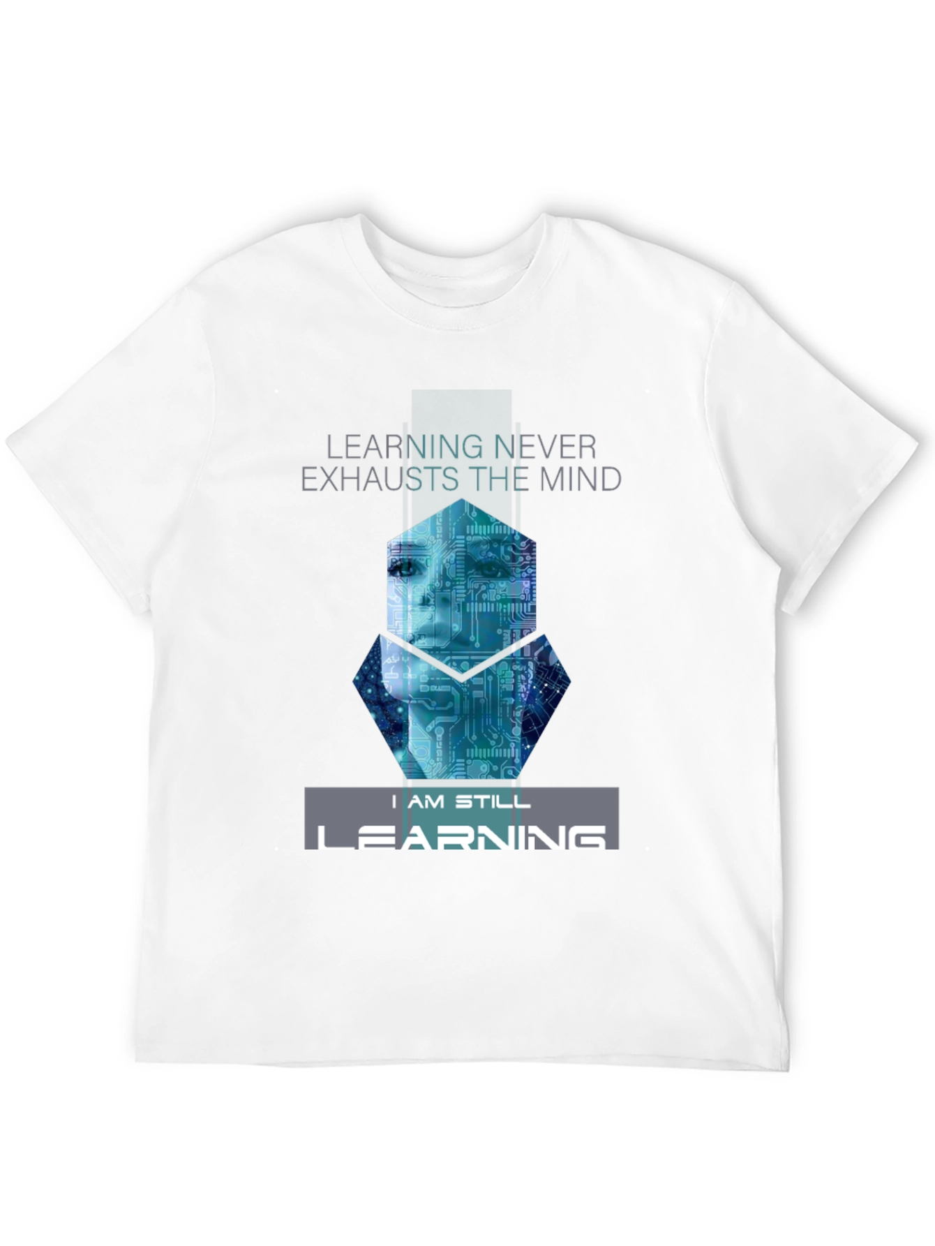 Learning Never Exhausts Mind T-Shirt