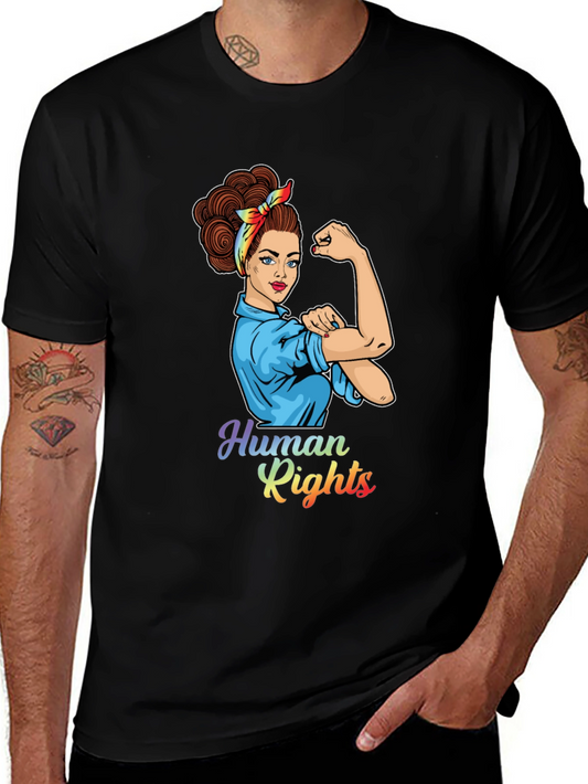 Empowered Human Rights Graphic Tee