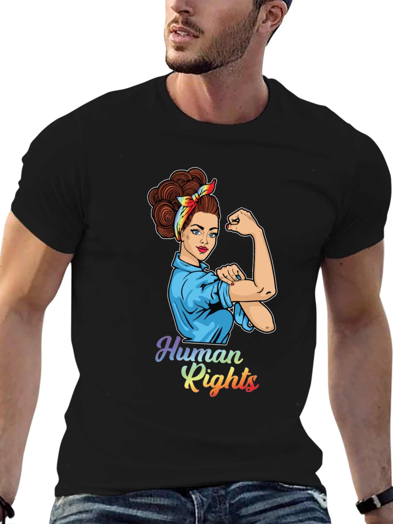 Empowered Human Rights Graphic Tee