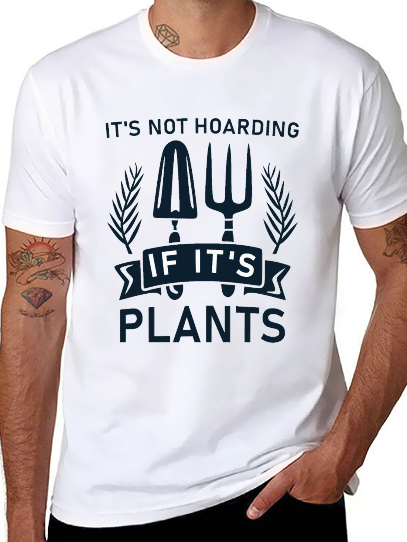 Its Not Hoarding If Its Plants Graphic T-Shirt