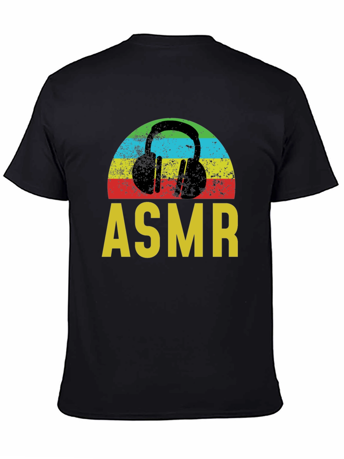 ASMR Headphone Graphic T-Shirt - Relaxing Vibes!