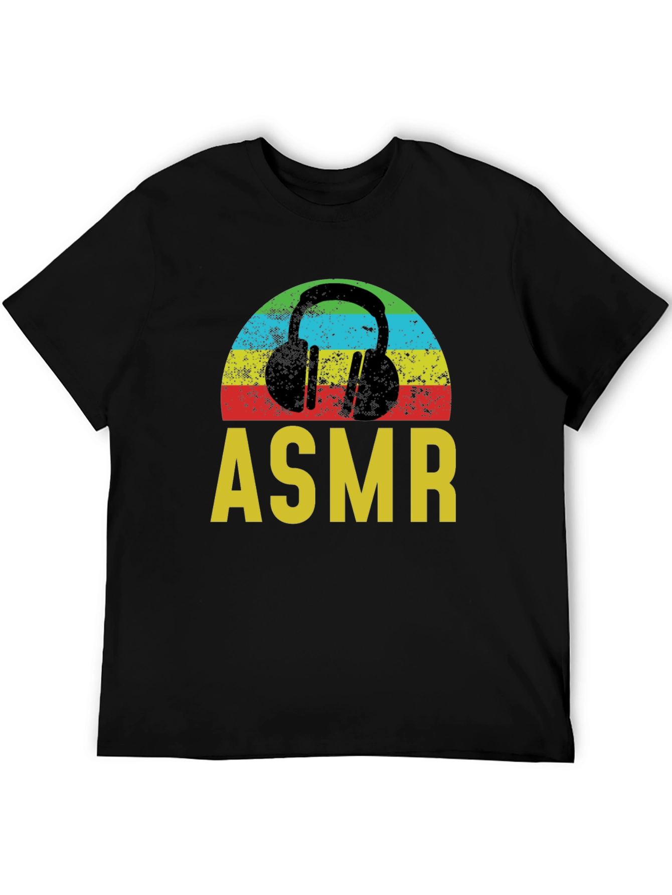 ASMR Headphone Graphic T-Shirt - Relaxing Vibes!