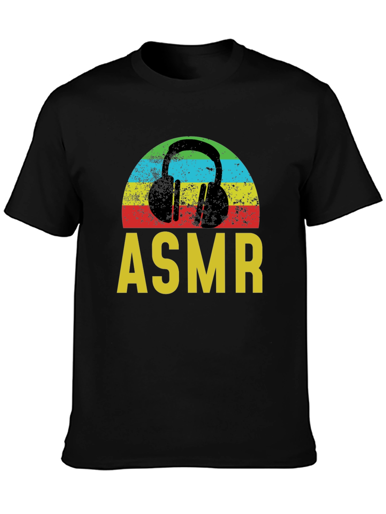 ASMR Headphone Graphic T-Shirt - Relaxing Vibes!