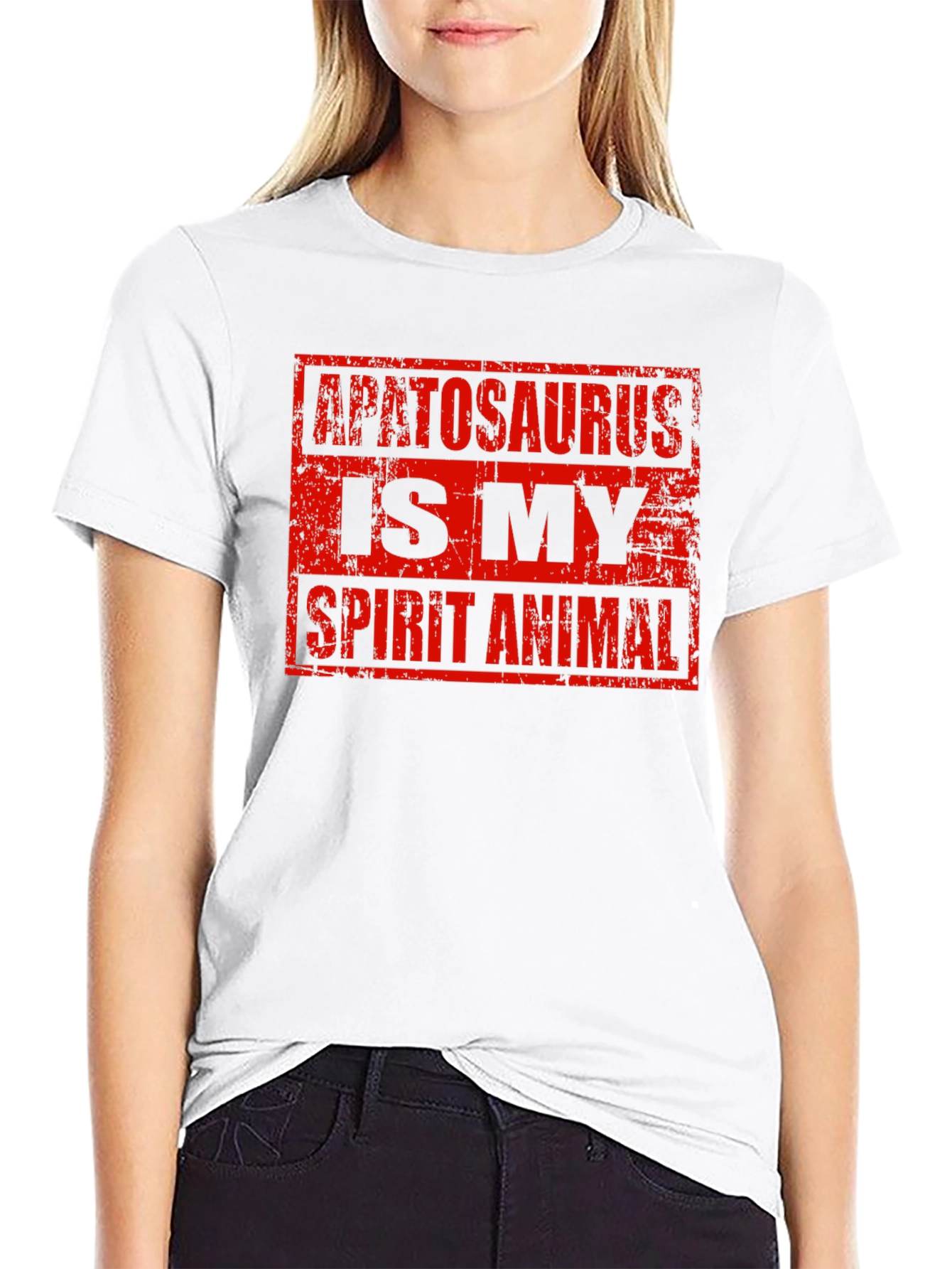 Apatosaurus Spirit Animal Graphic Tee