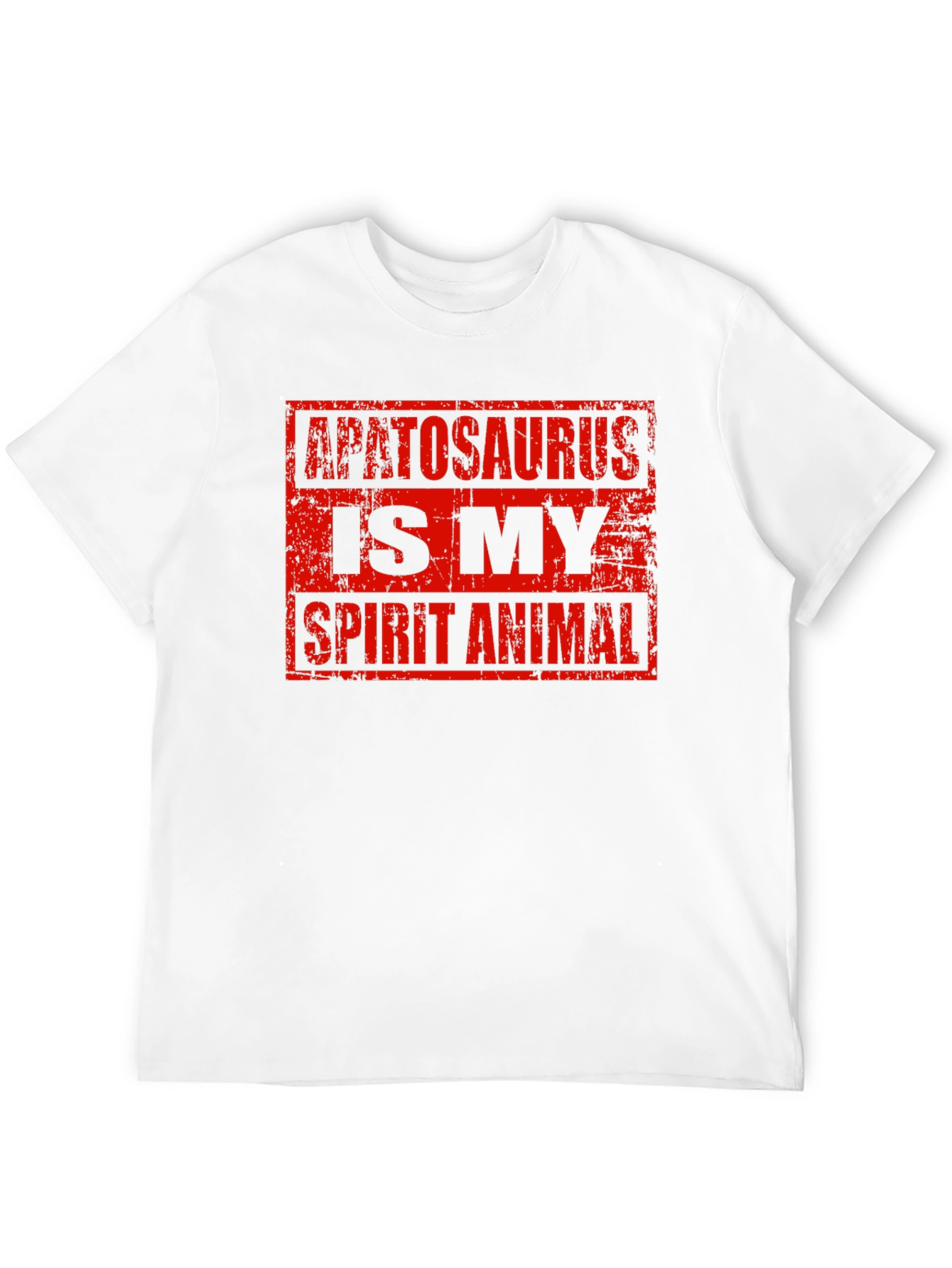 Apatosaurus Spirit Animal Graphic Tee