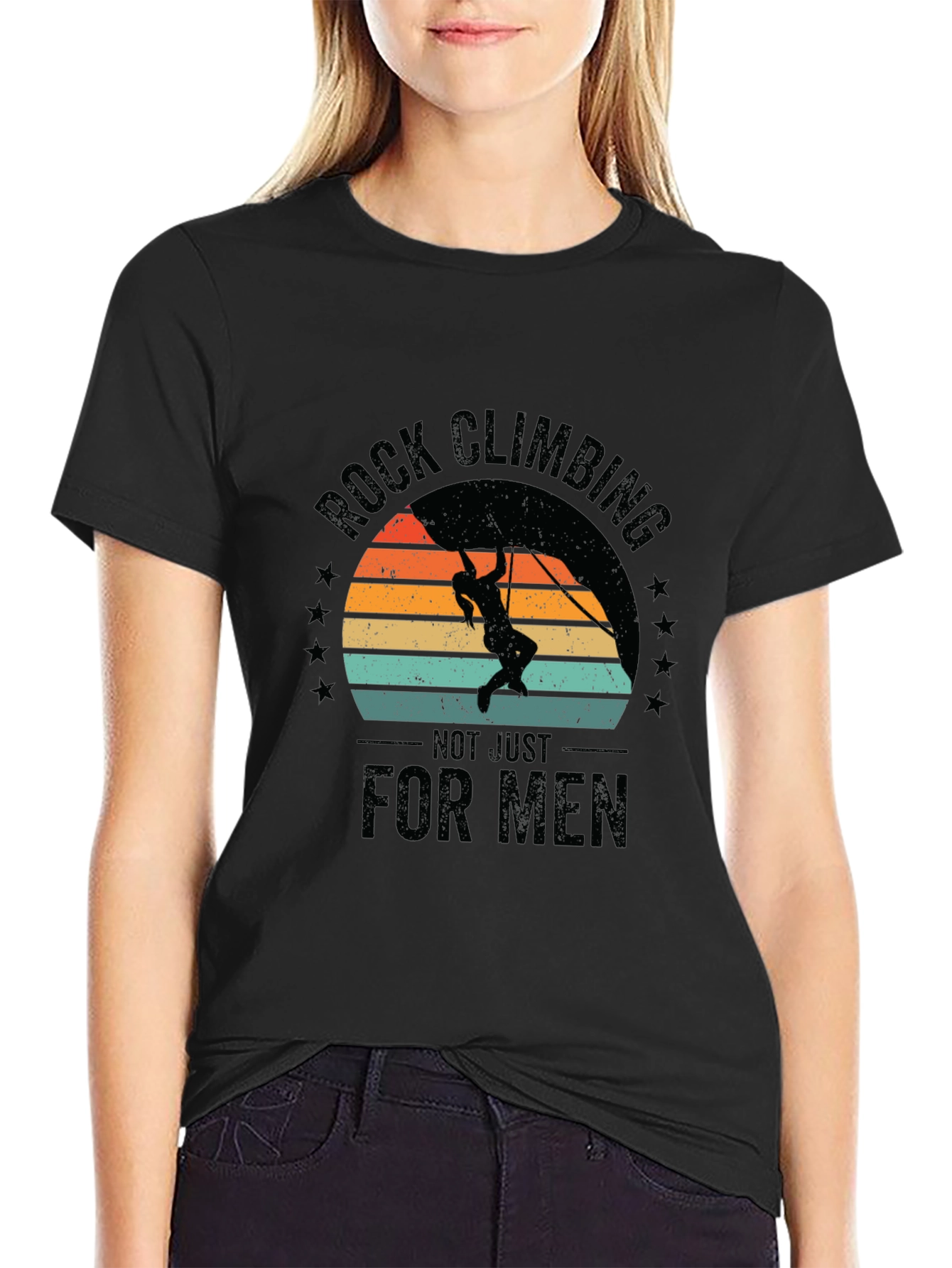 Rock Climbing Graphic Tee - Unisex Adventure Shirt