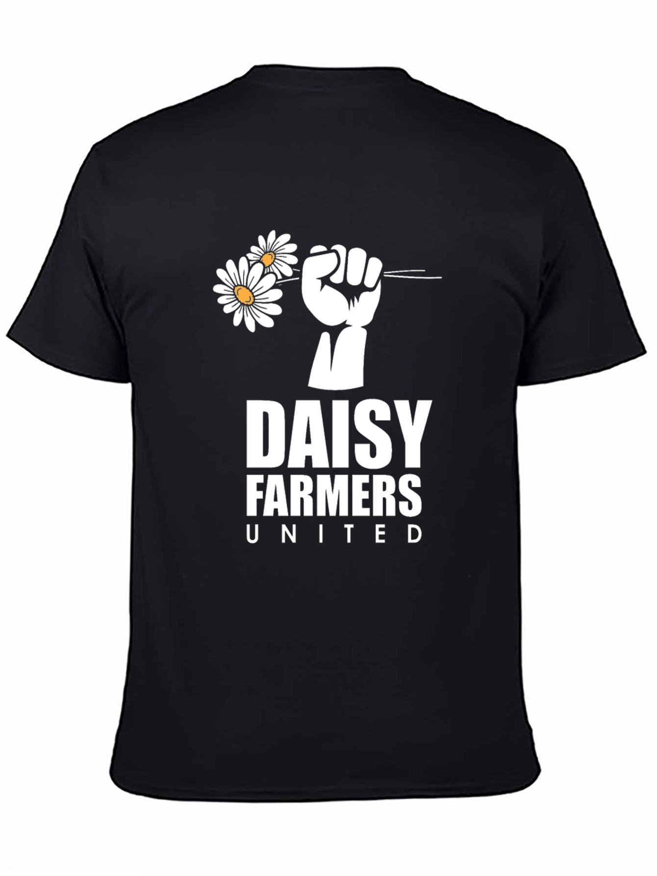 Daisy Farmers United T-Shirt - Black Graphic Tee