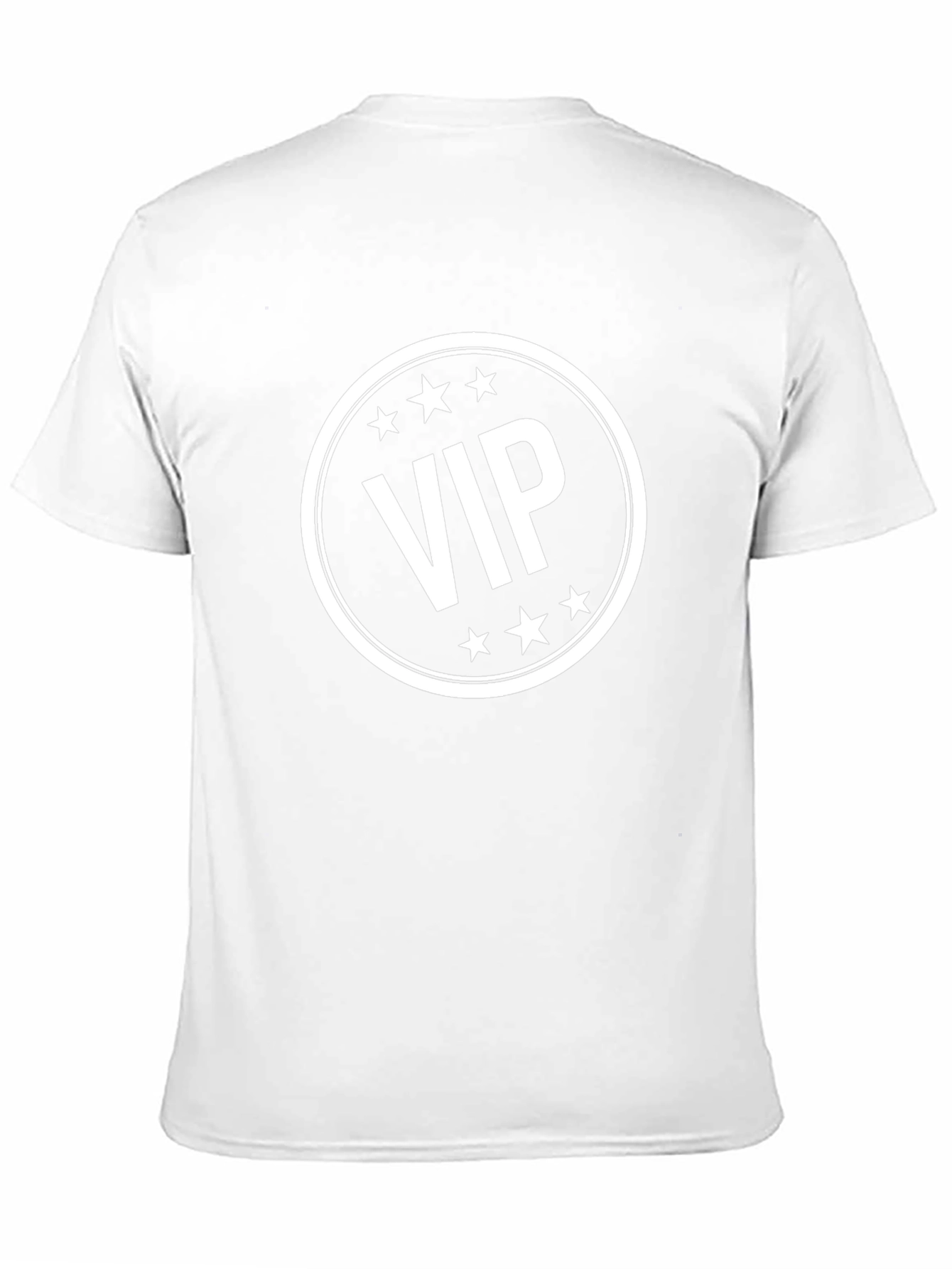 VIP Graphic Tee - Black Cotton Blend