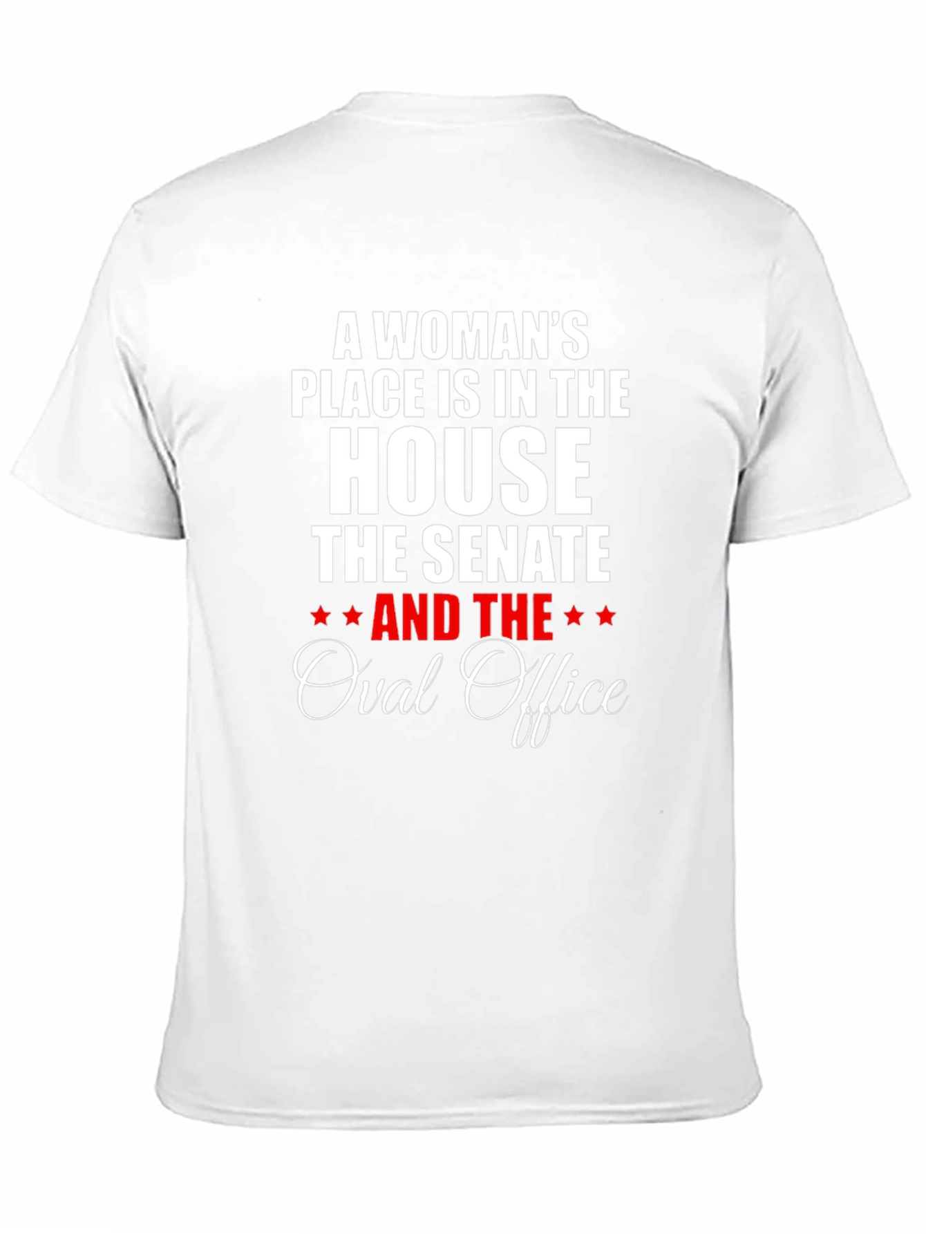 Empowered Woman T-Shirt - House Senate Oval Office