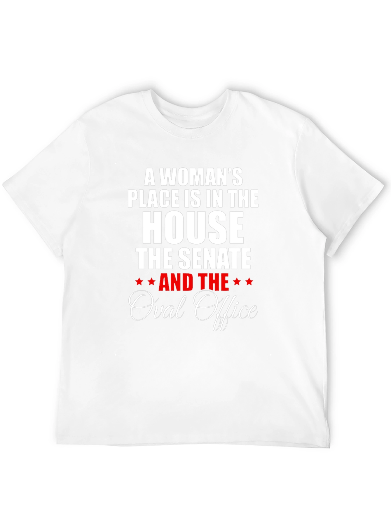 Empowered Woman T-Shirt - House Senate Oval Office