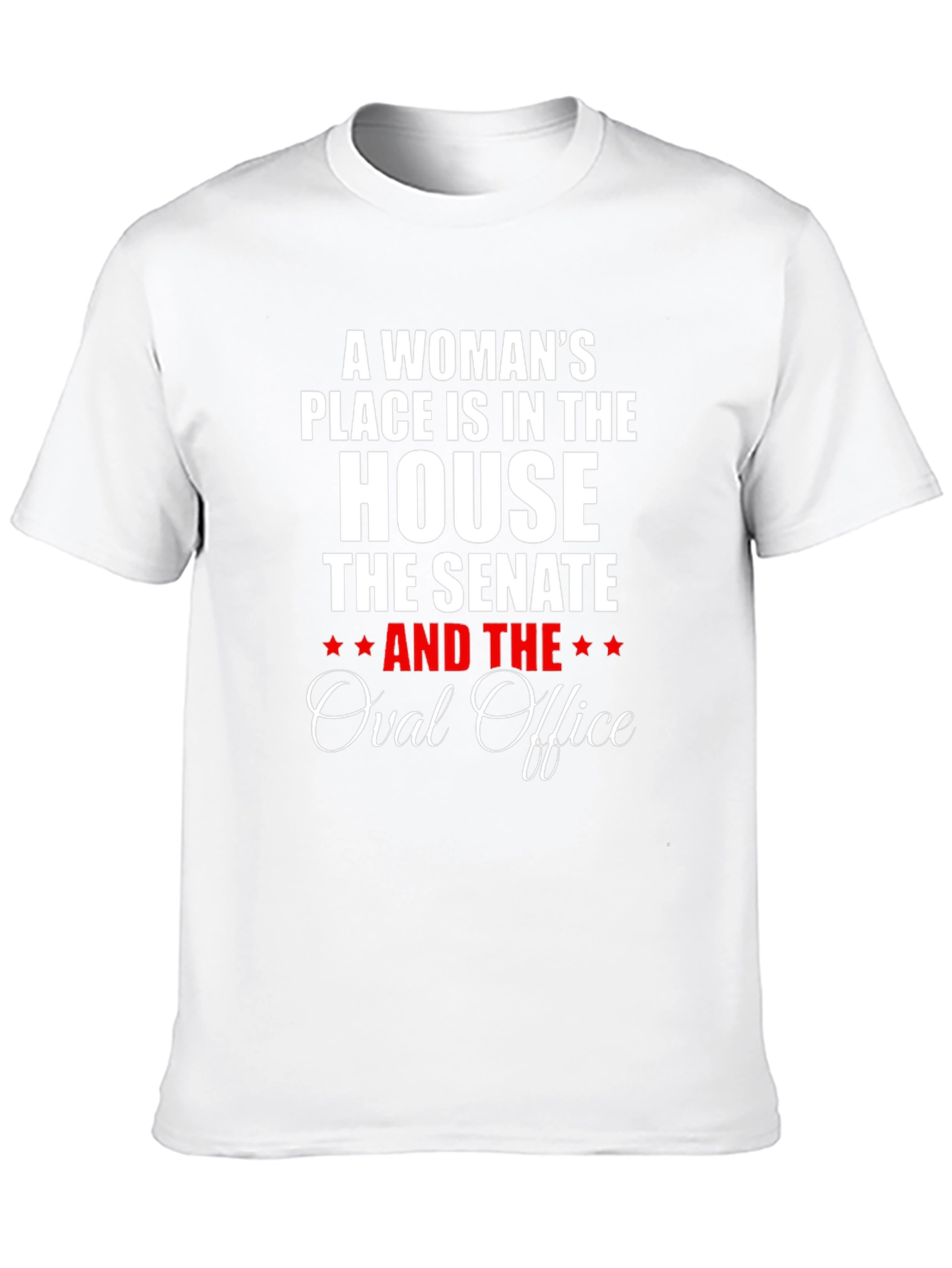Empowered Woman T-Shirt - House Senate Oval Office