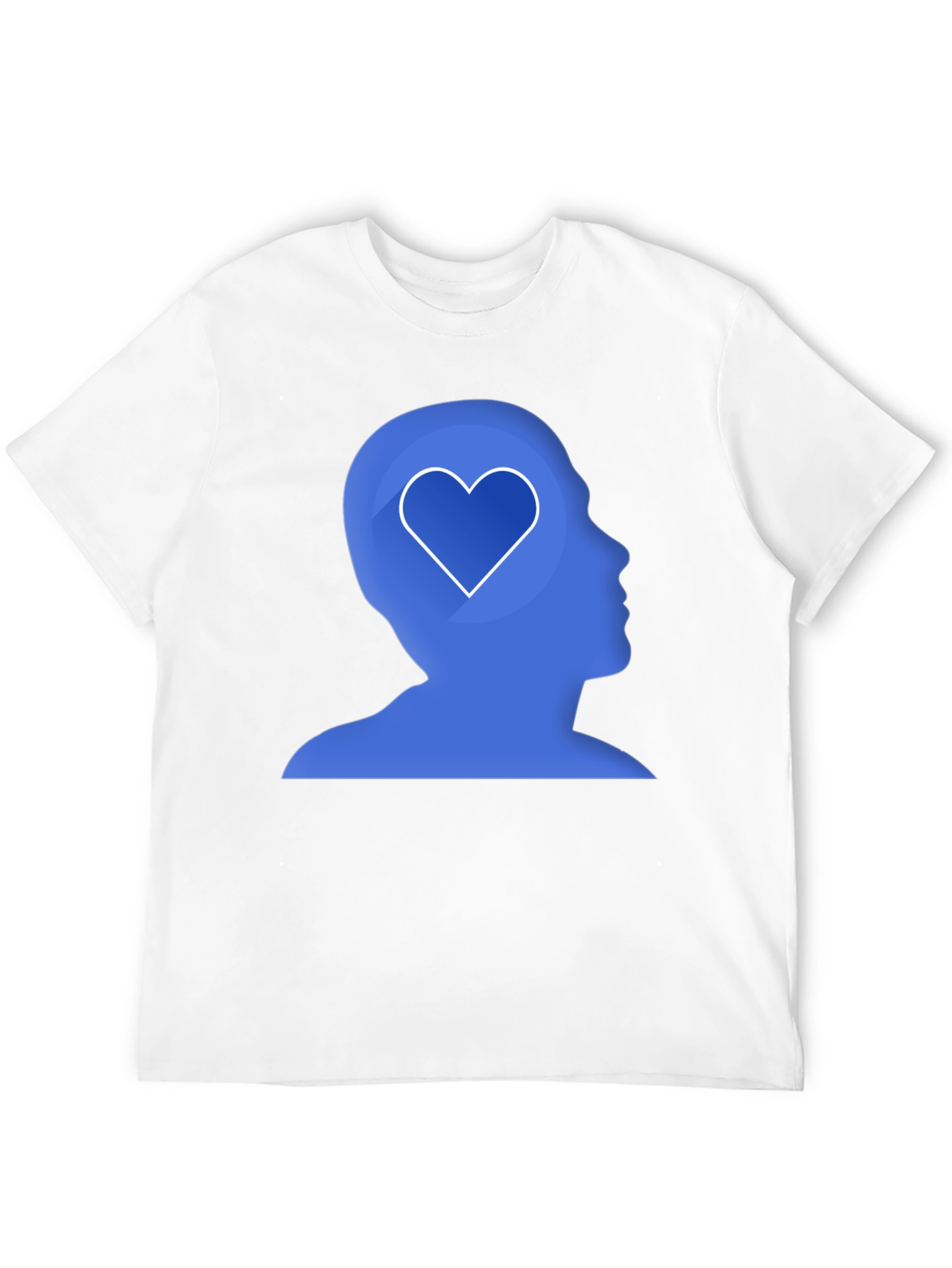 Heart Mind Graphic Tee - Mens Black T-Shirt