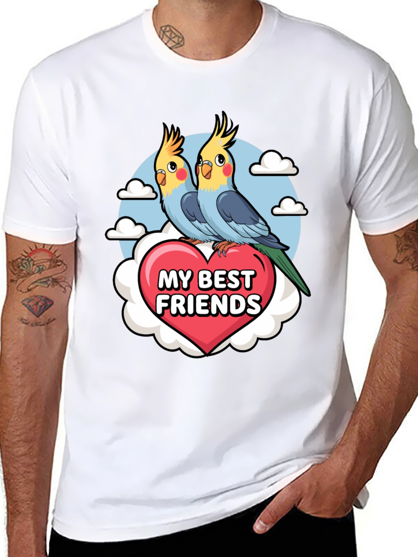 My Best Friends Cockatiel T-Shirt