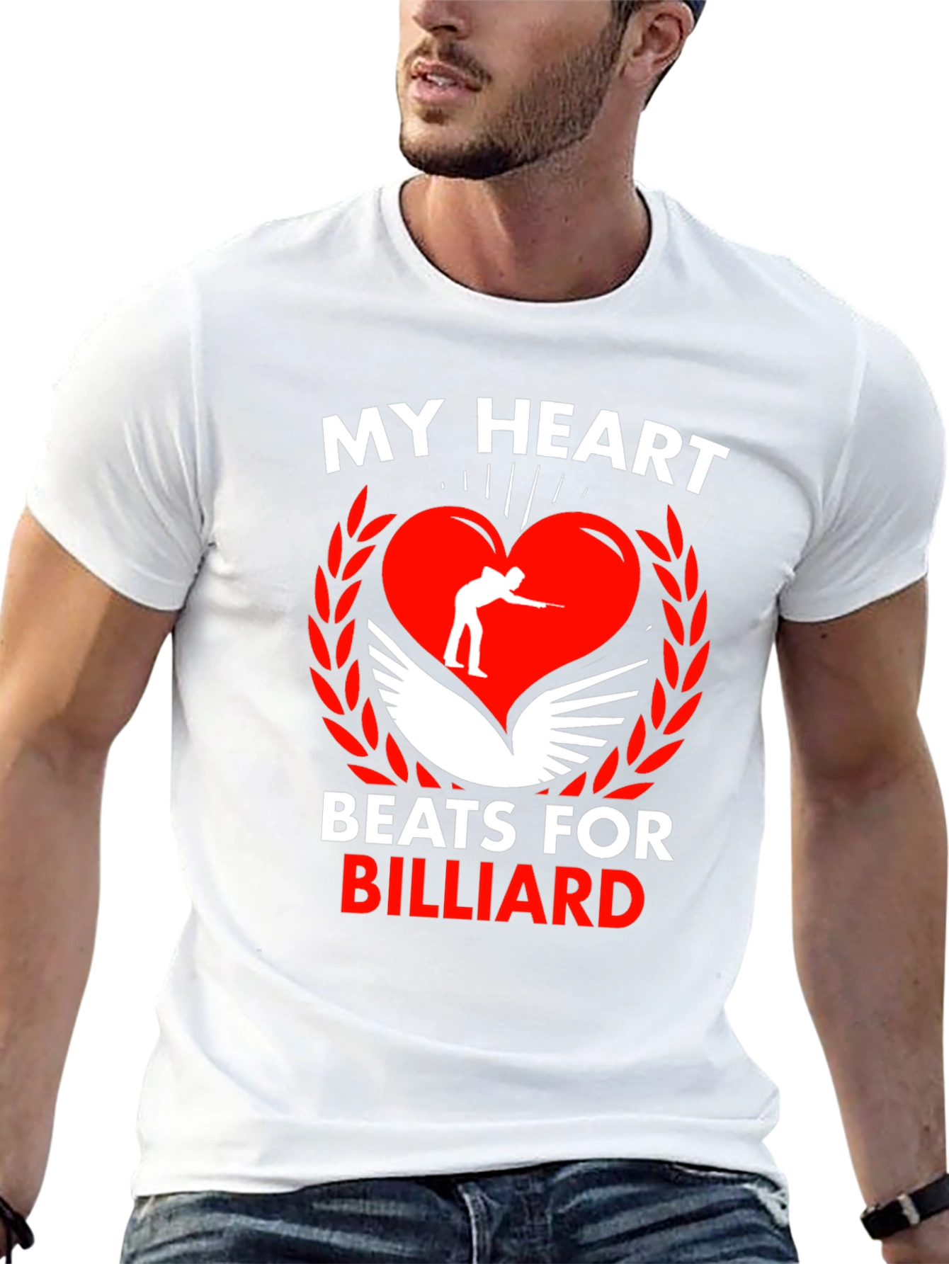 My Heart Beats for Billiard T-Shirt