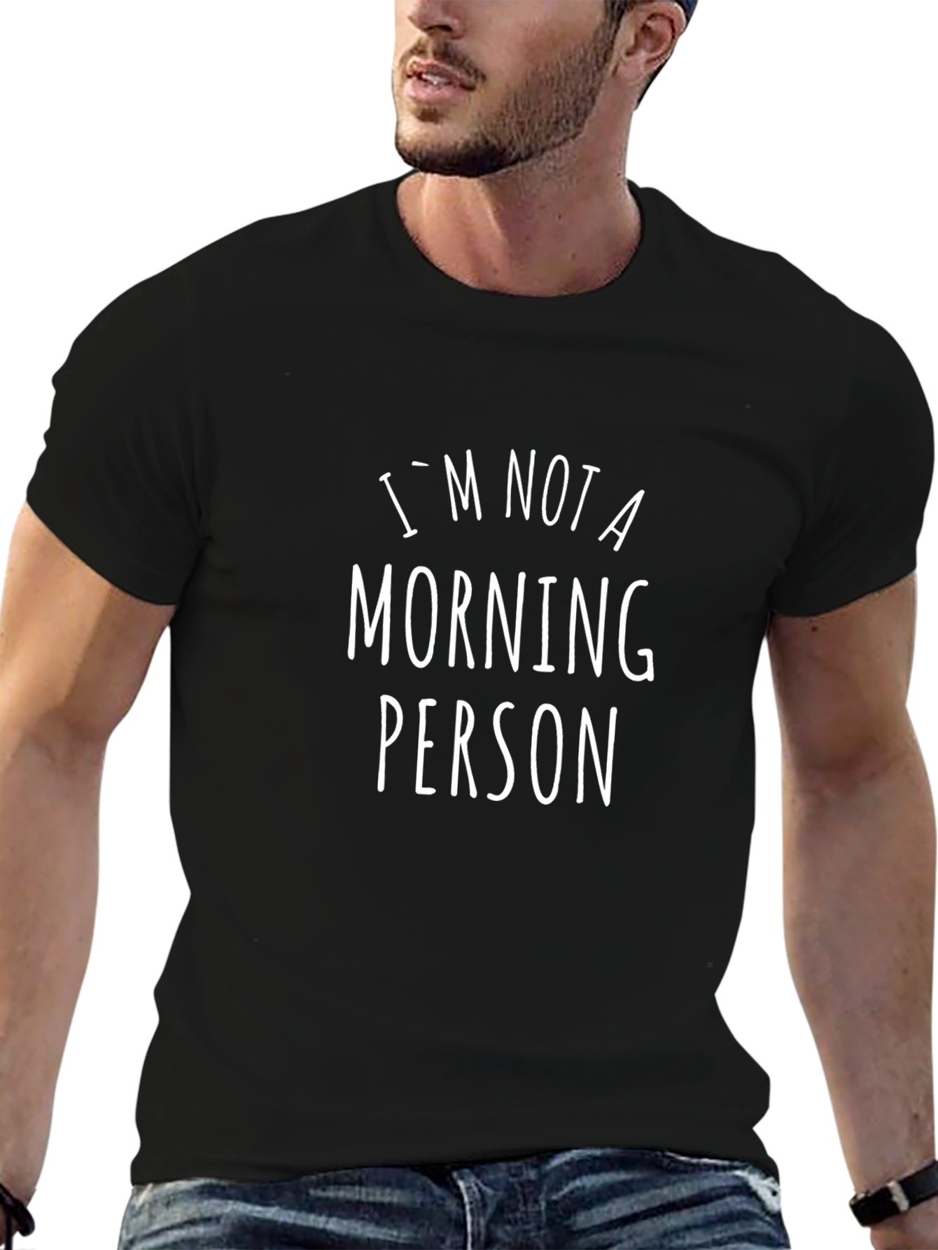 Im Not A Morning Person Graphic Tee