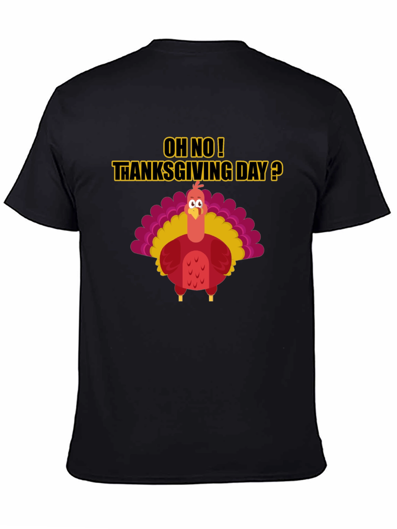 Thanksgiving Turkey Humor Graphic Tee