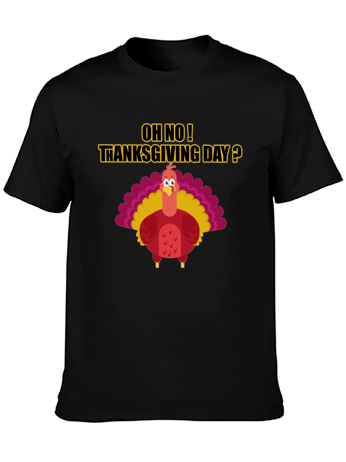 Thanksgiving Turkey Humor Graphic Tee