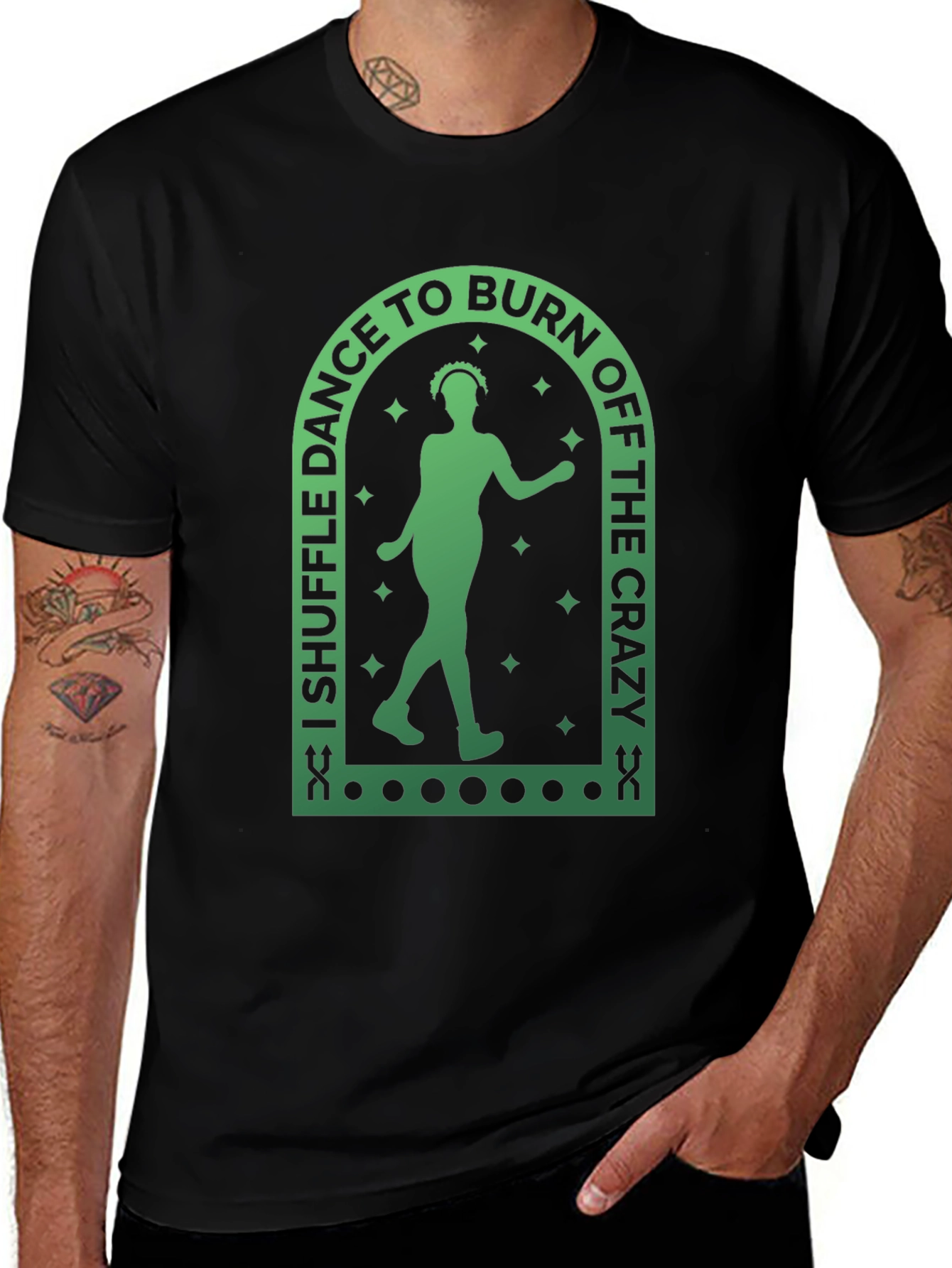 Shuffle Dance T-Shirt - Burn Off The Crazy