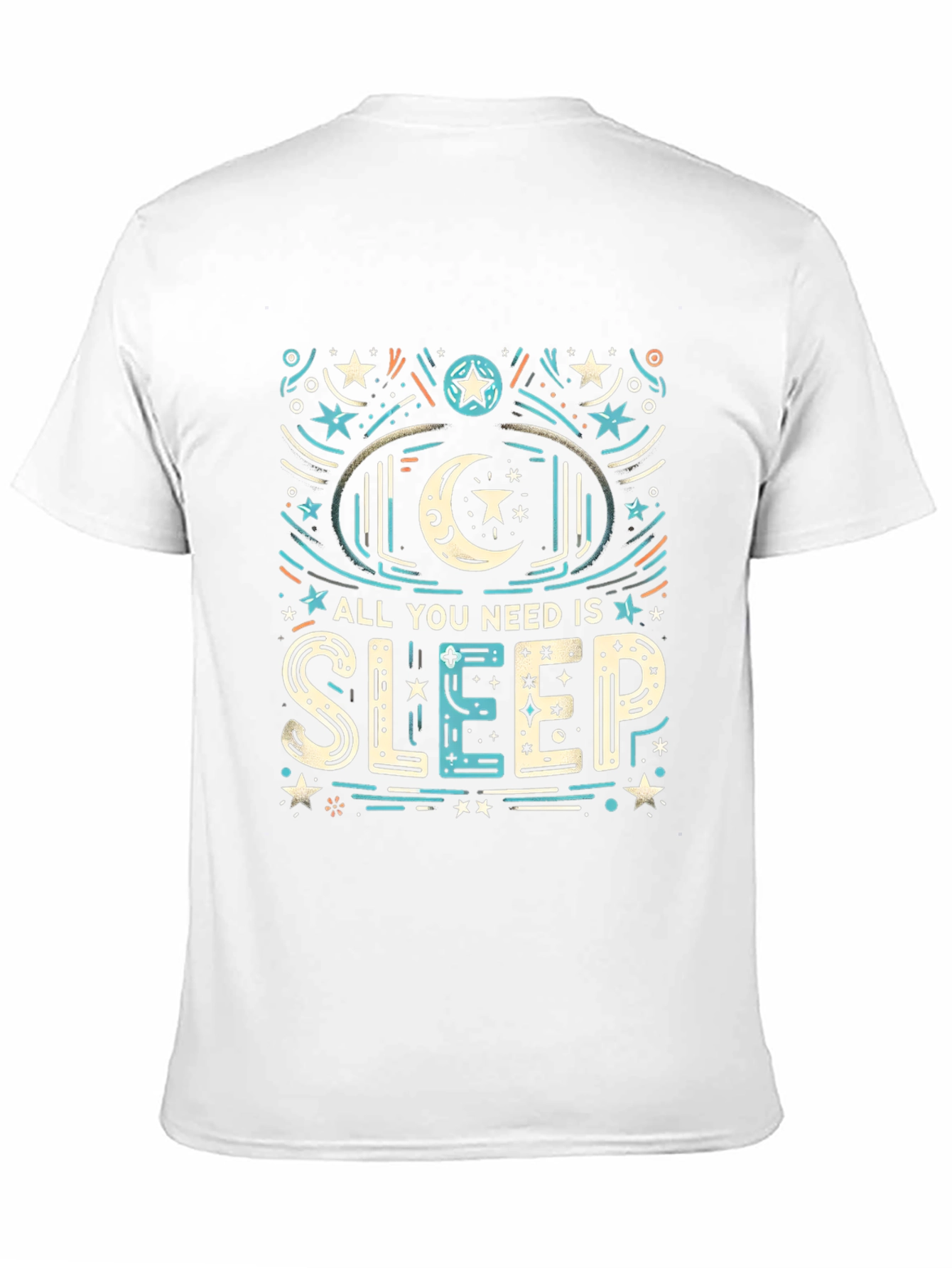 All You Need is Sleep Graphic Tee - Black