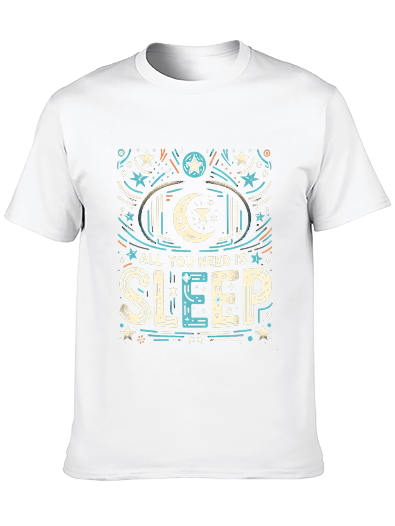 All You Need is Sleep Graphic Tee - Black