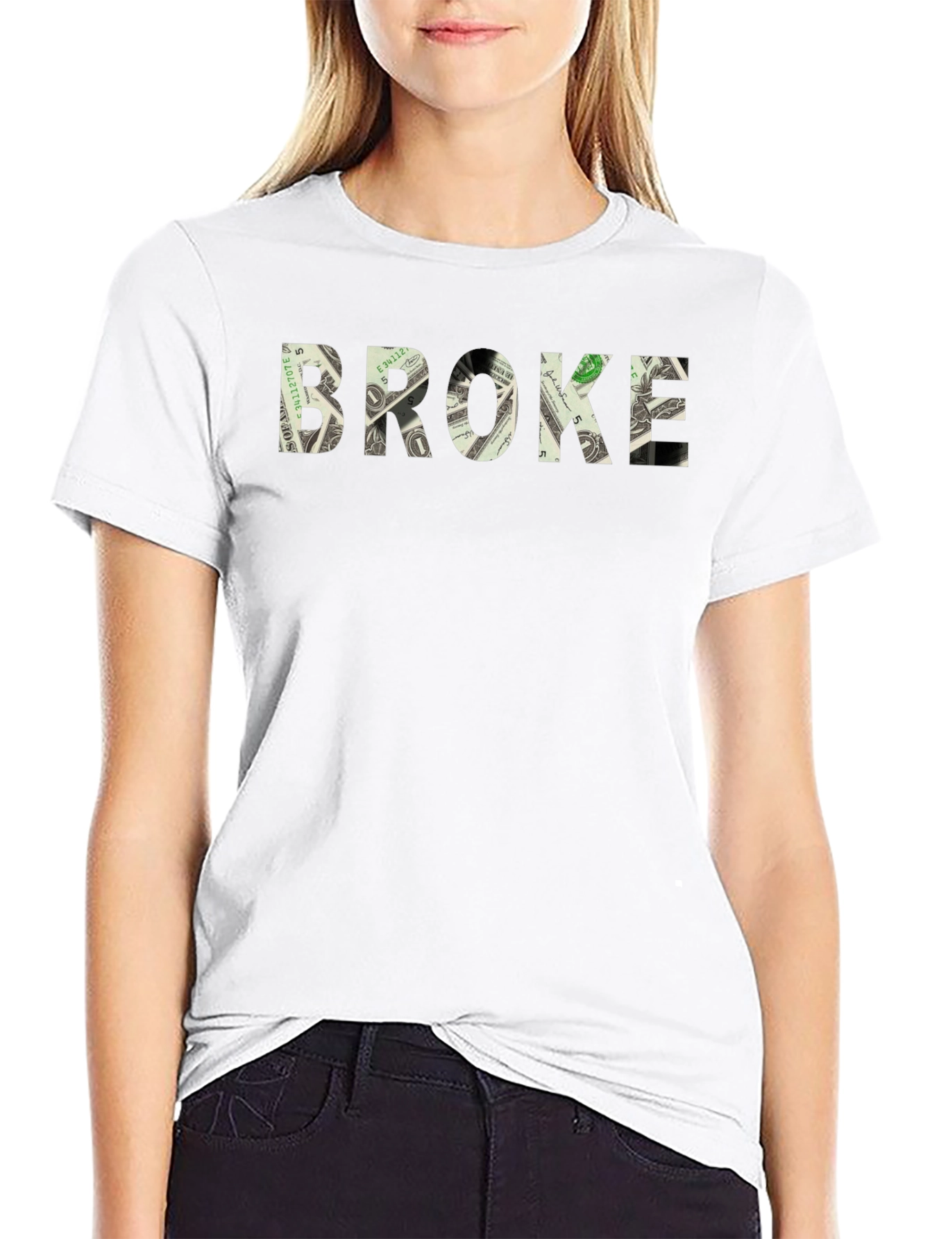 Broke Money Graphic Tee