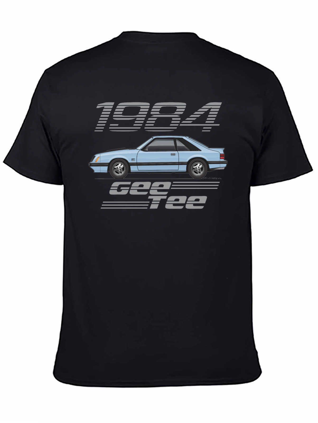 1984 GEE TEE Car Graphic T-Shirt