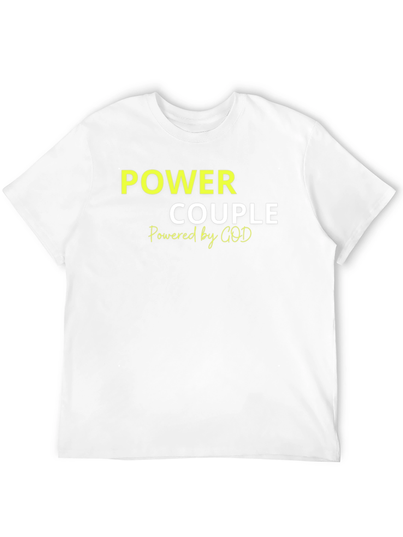 Power Couple T-Shirt - Faith Based Apparel