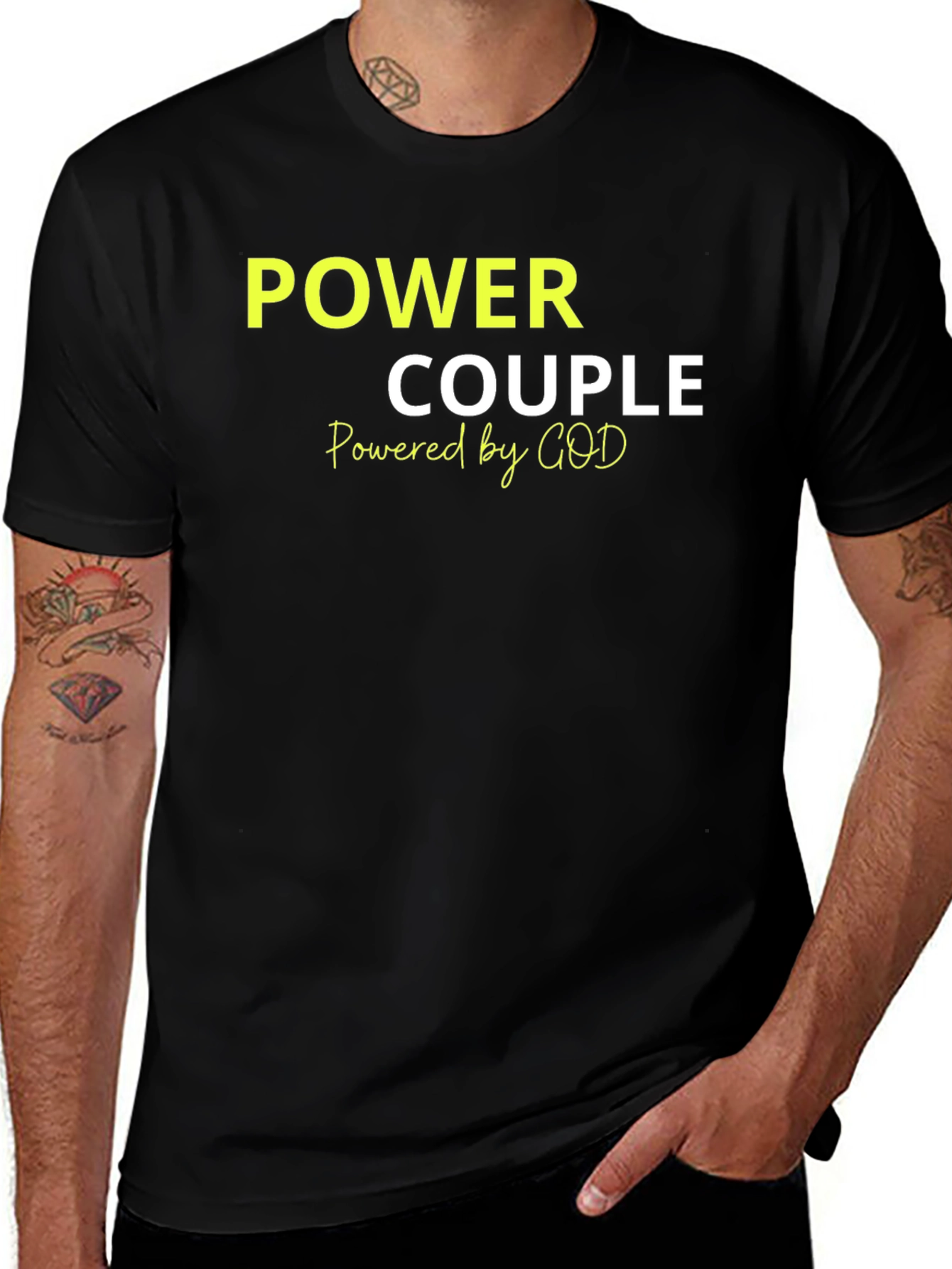 Power Couple T-Shirt - Faith Based Apparel