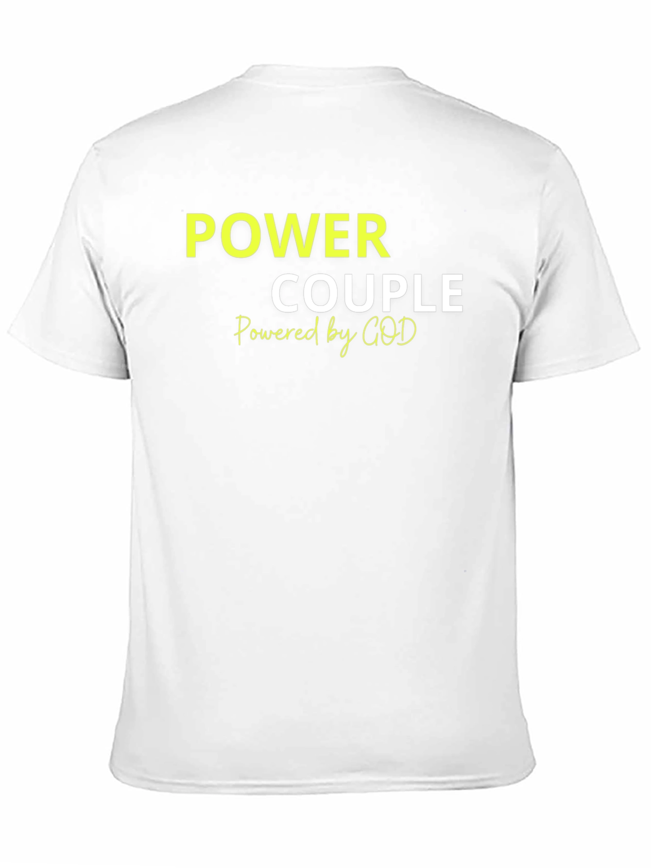 Power Couple T-Shirt - Faith Based Apparel