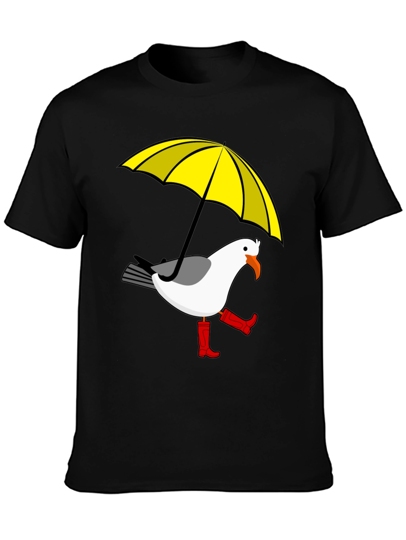 Rainy Day Seagull T-Shirt