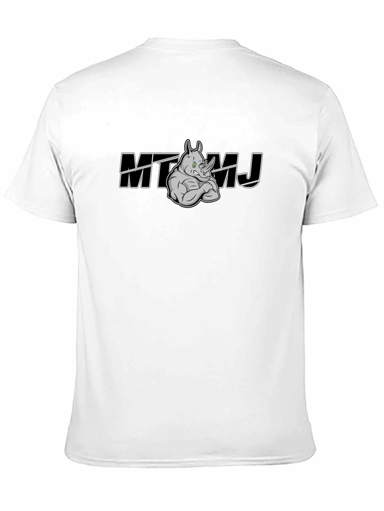 MT Rhino MJ Black Graphic T-Shirt