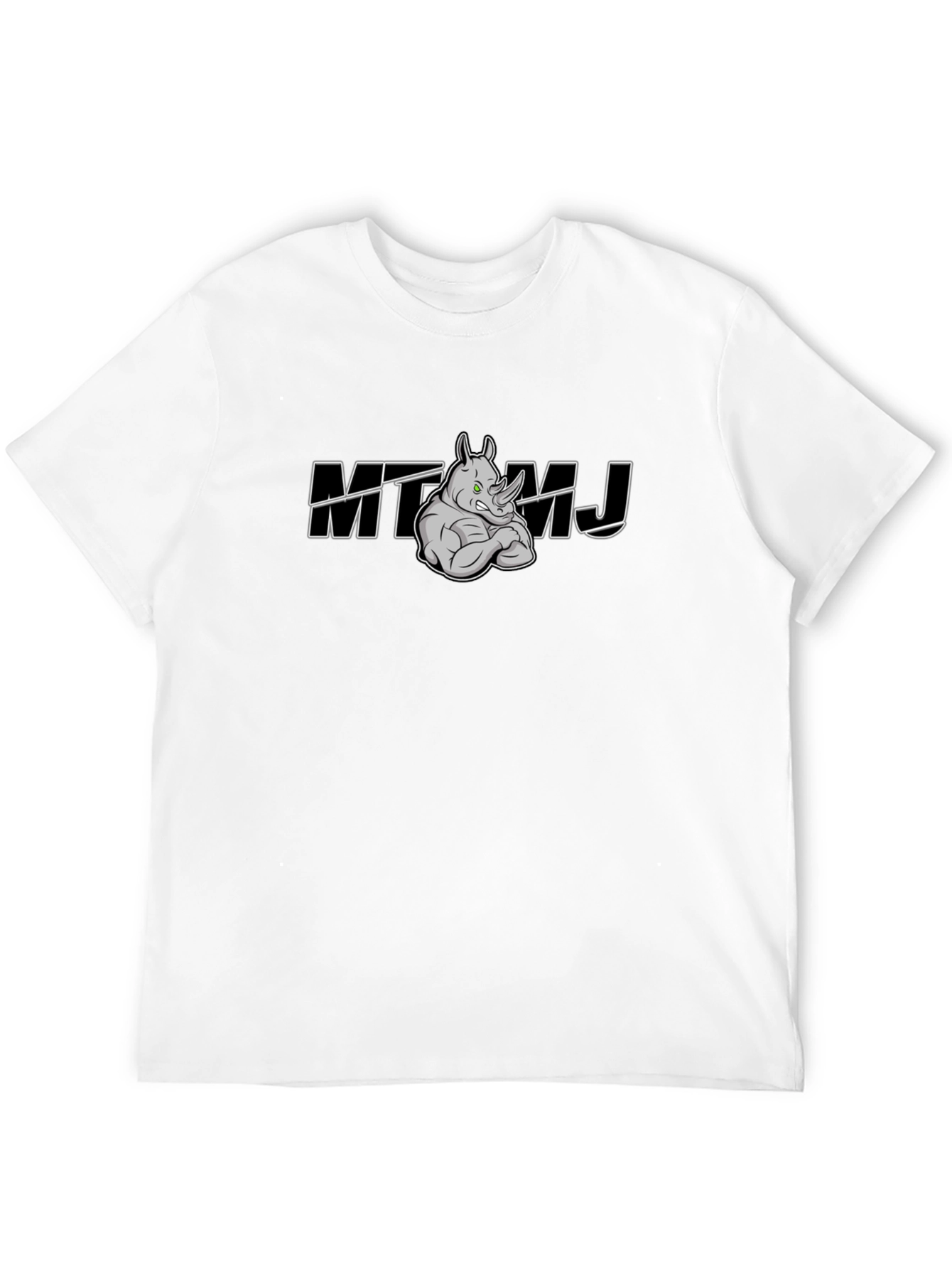 MT Rhino MJ Black Graphic T-Shirt