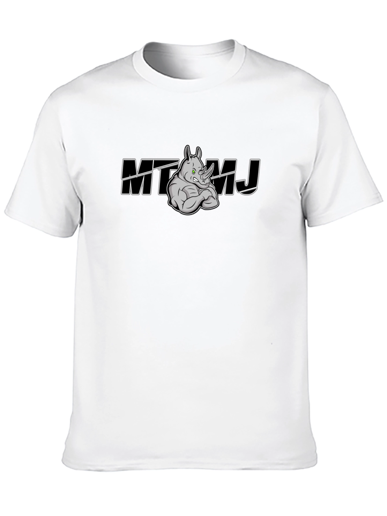 MT Rhino MJ Black Graphic T-Shirt