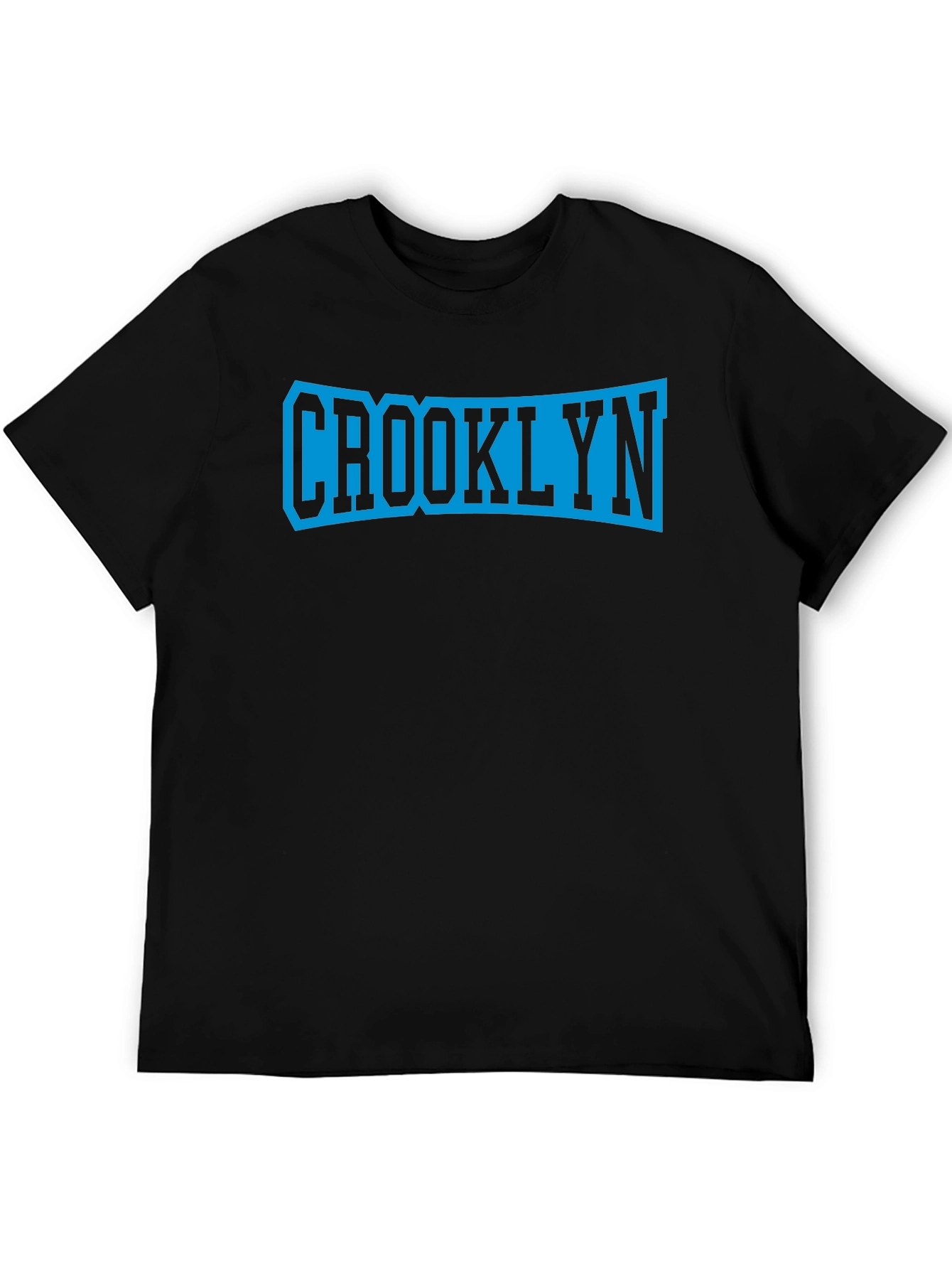 Crooklyn Graphic Tee - Stylish Black T-Shirt